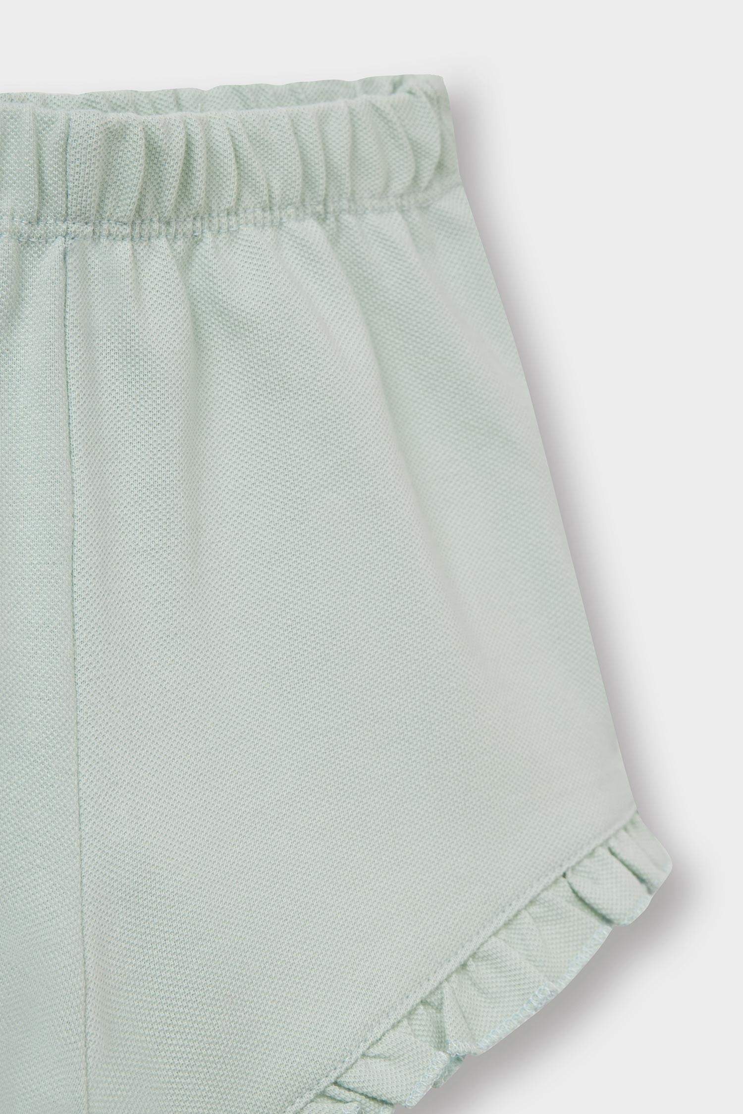 Baby Girl Pique Shorts