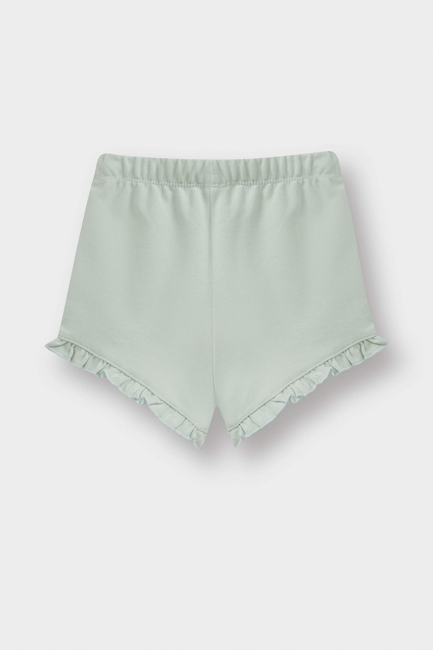 Baby Girl Pique Shorts