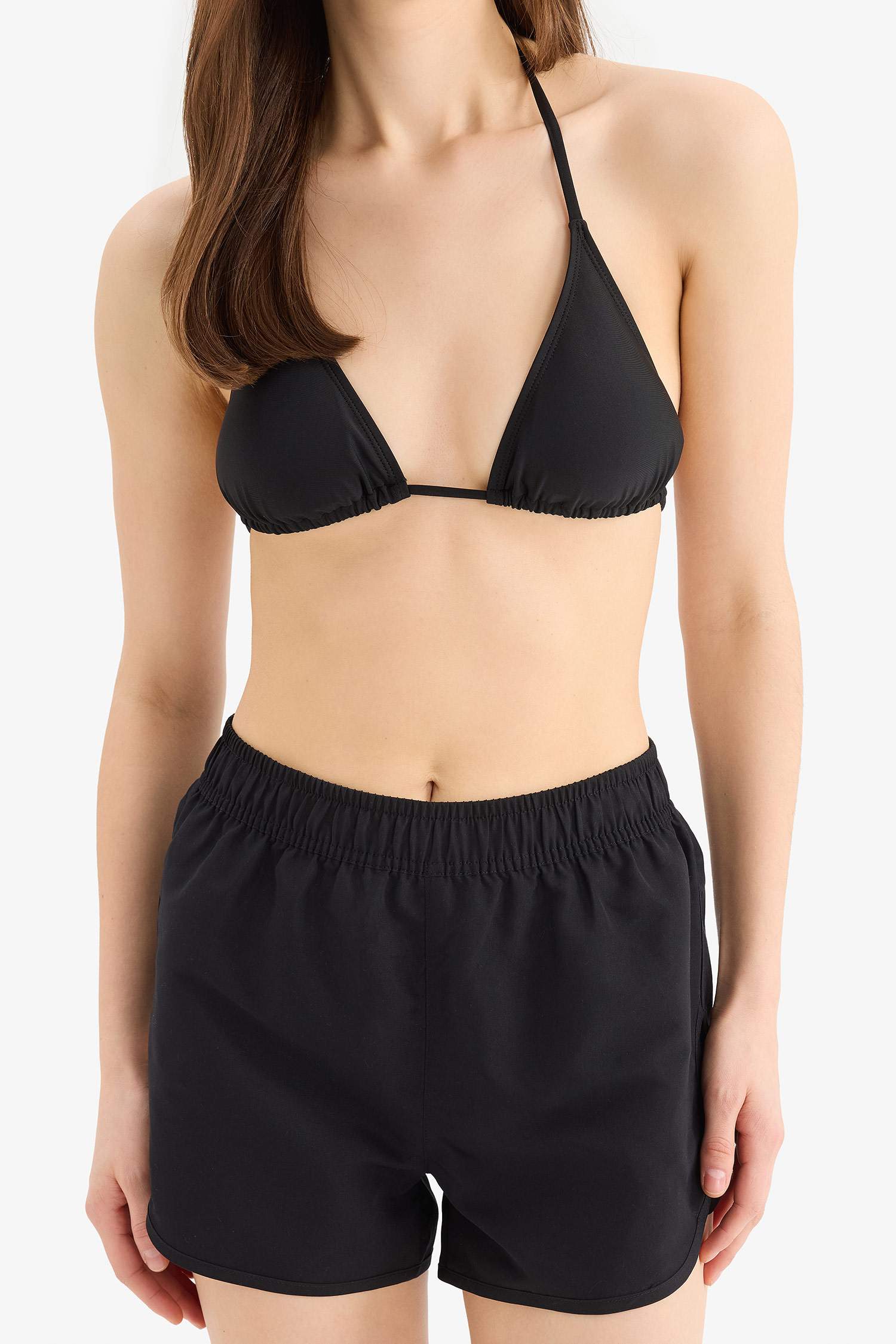 Fall in Love қалыпты пішім Тоқымалы жүзу шолақ шалбар