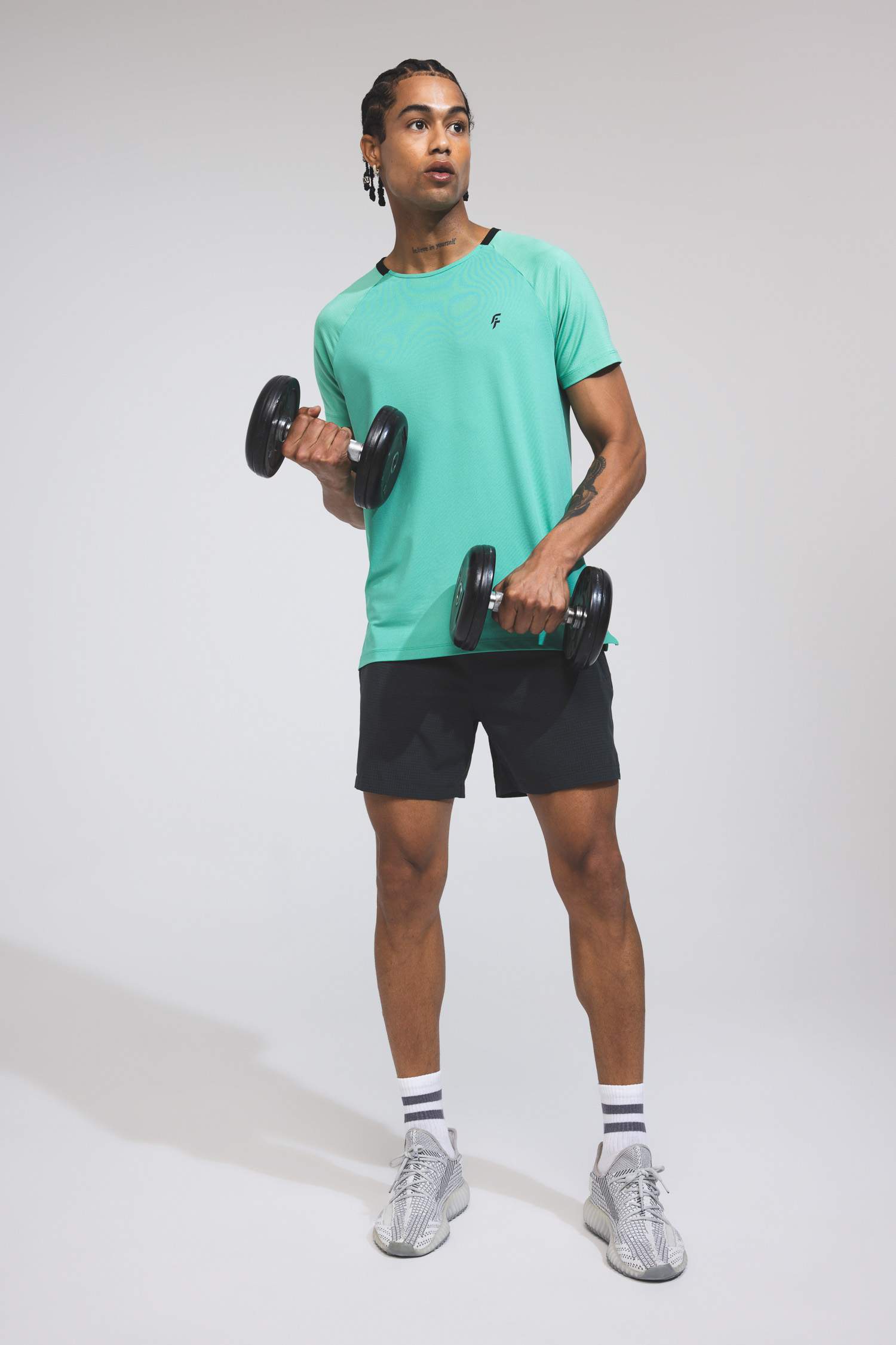 Standard Fit Crew Neck Heavy Fabric T-Shirt