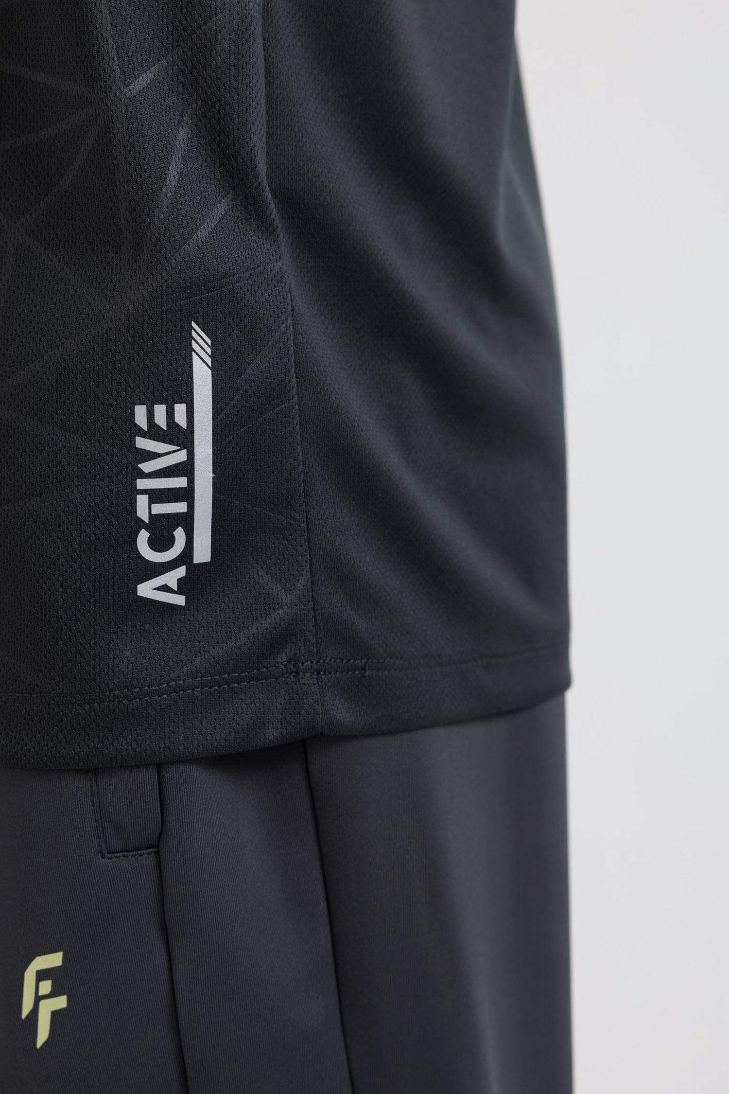 DeFactoFit Standard Fit Crew Neck Patterned T-Shirt