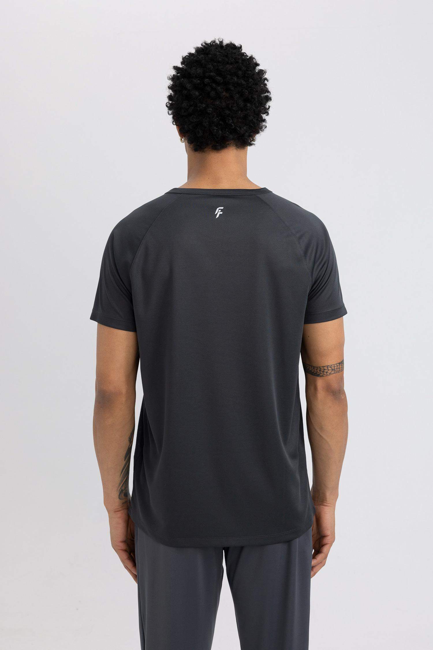 DeFactoFit Standard Fit Crew Neck Patterned T-Shirt