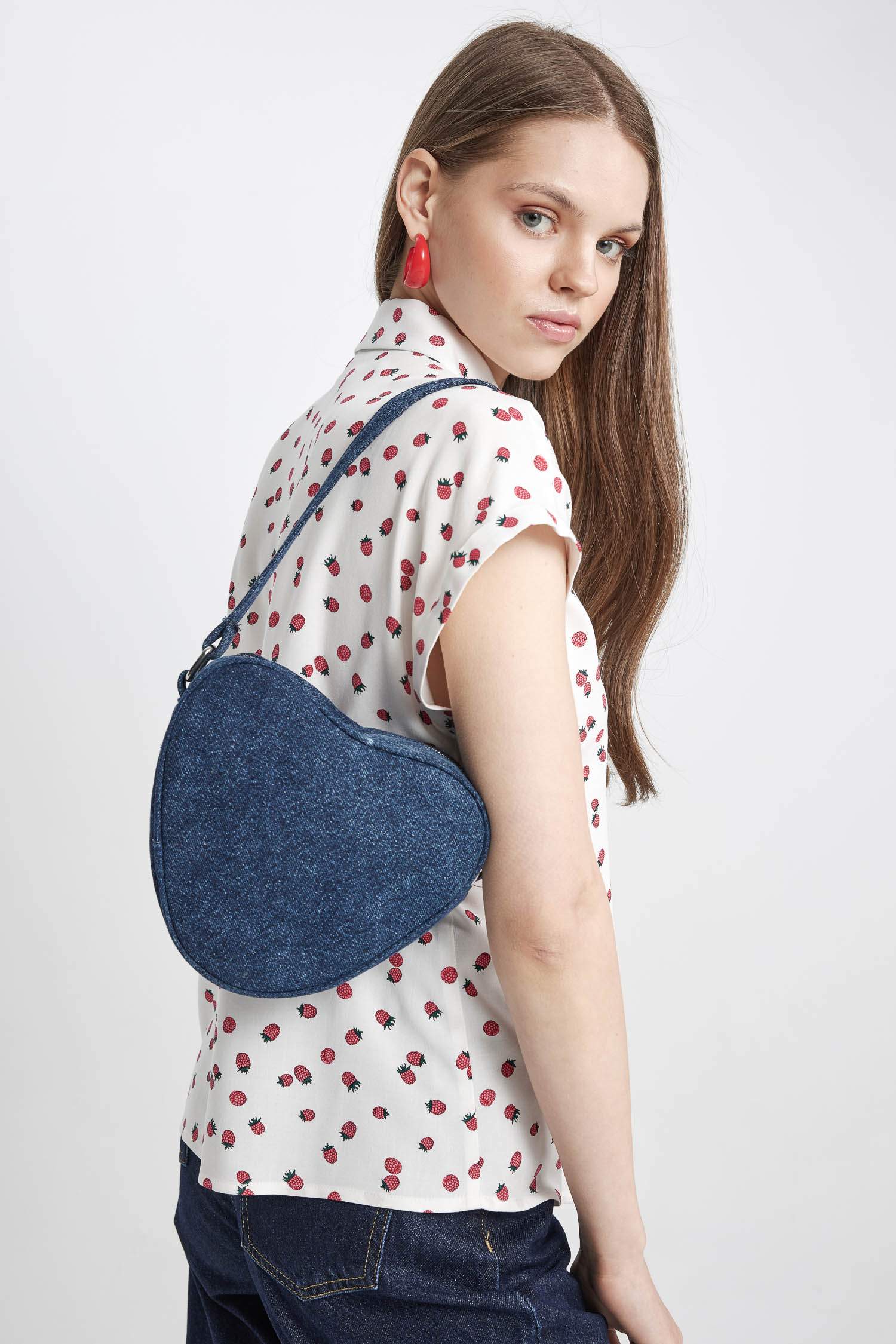 Woman Denim Shoulder Bag