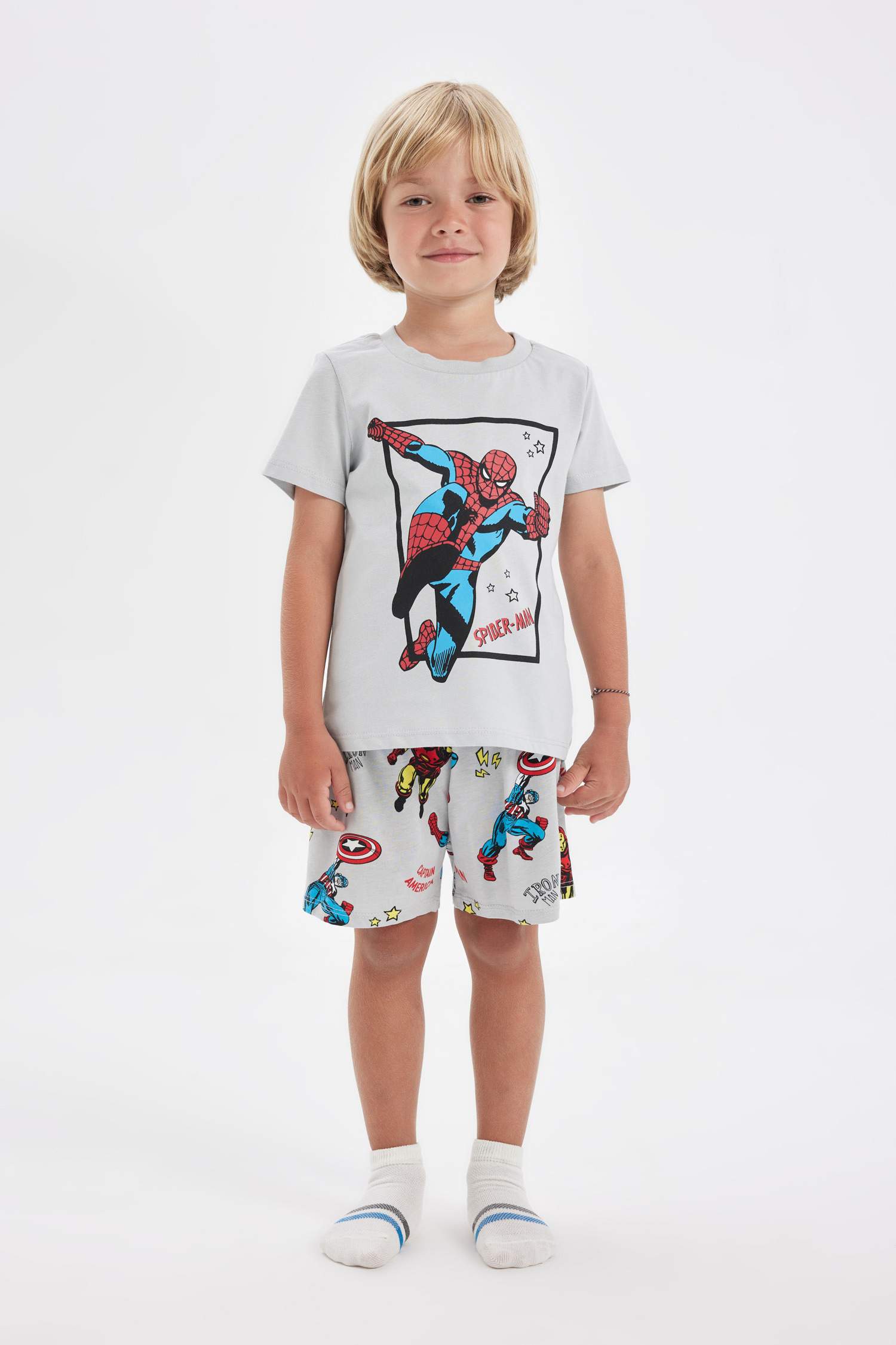 Baby Boy Marvel Comics Cotton 2 Piece Pajama Set