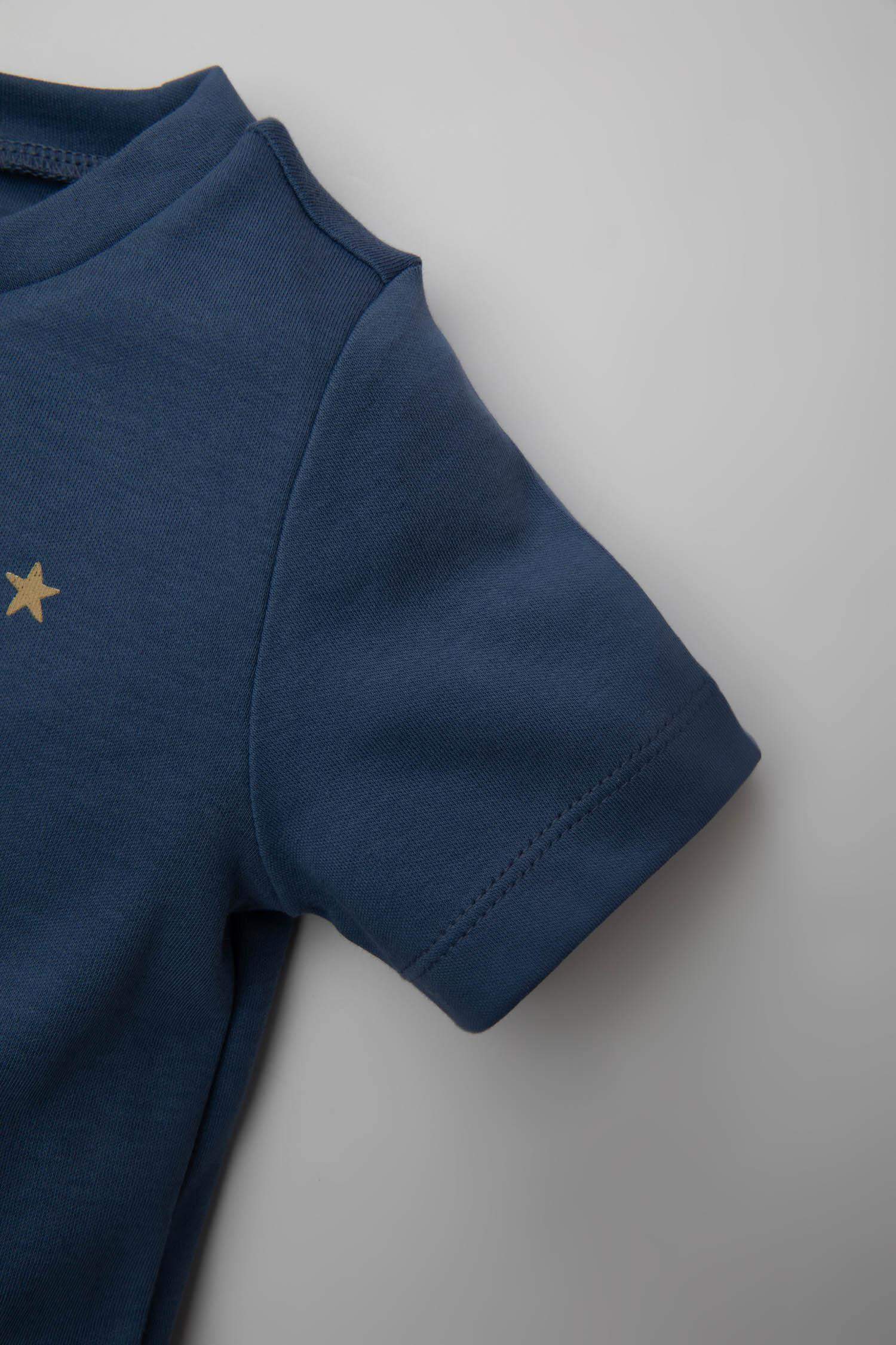 Baby Boy Printed Cotton 2 Piece Pajama Set