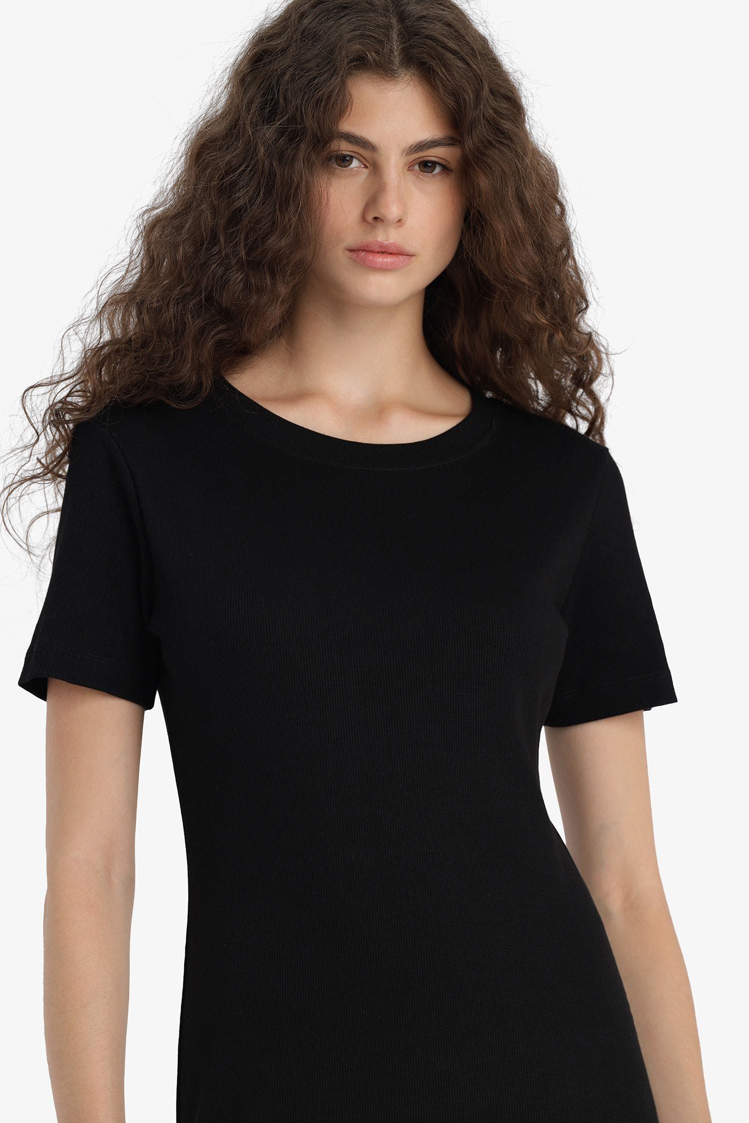 Bodycon Crew Neck Camisole Maxi Dress