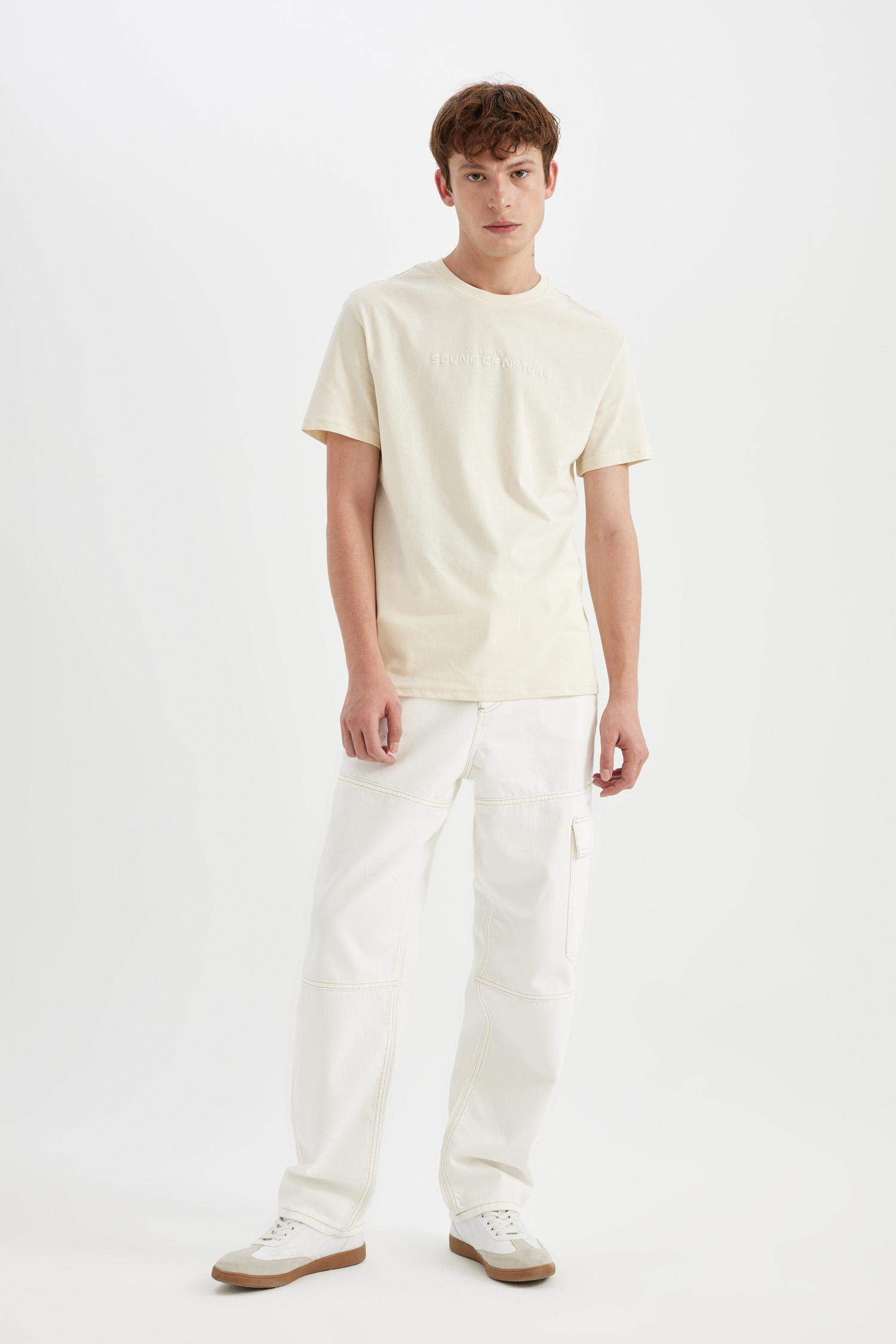 багги деним кең етек Шалбар