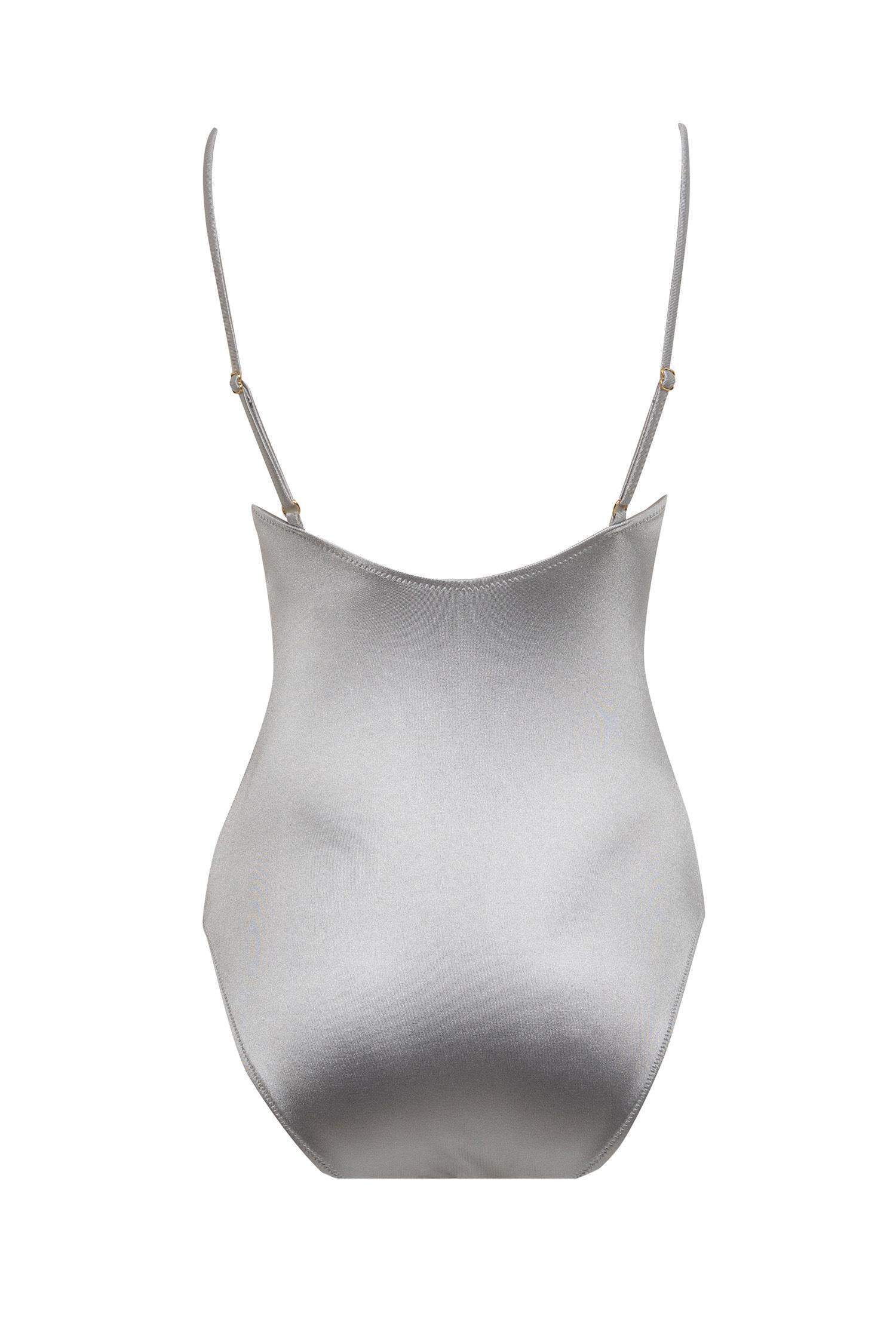 Fall in Love Regular Fit Shiny Swimsuit