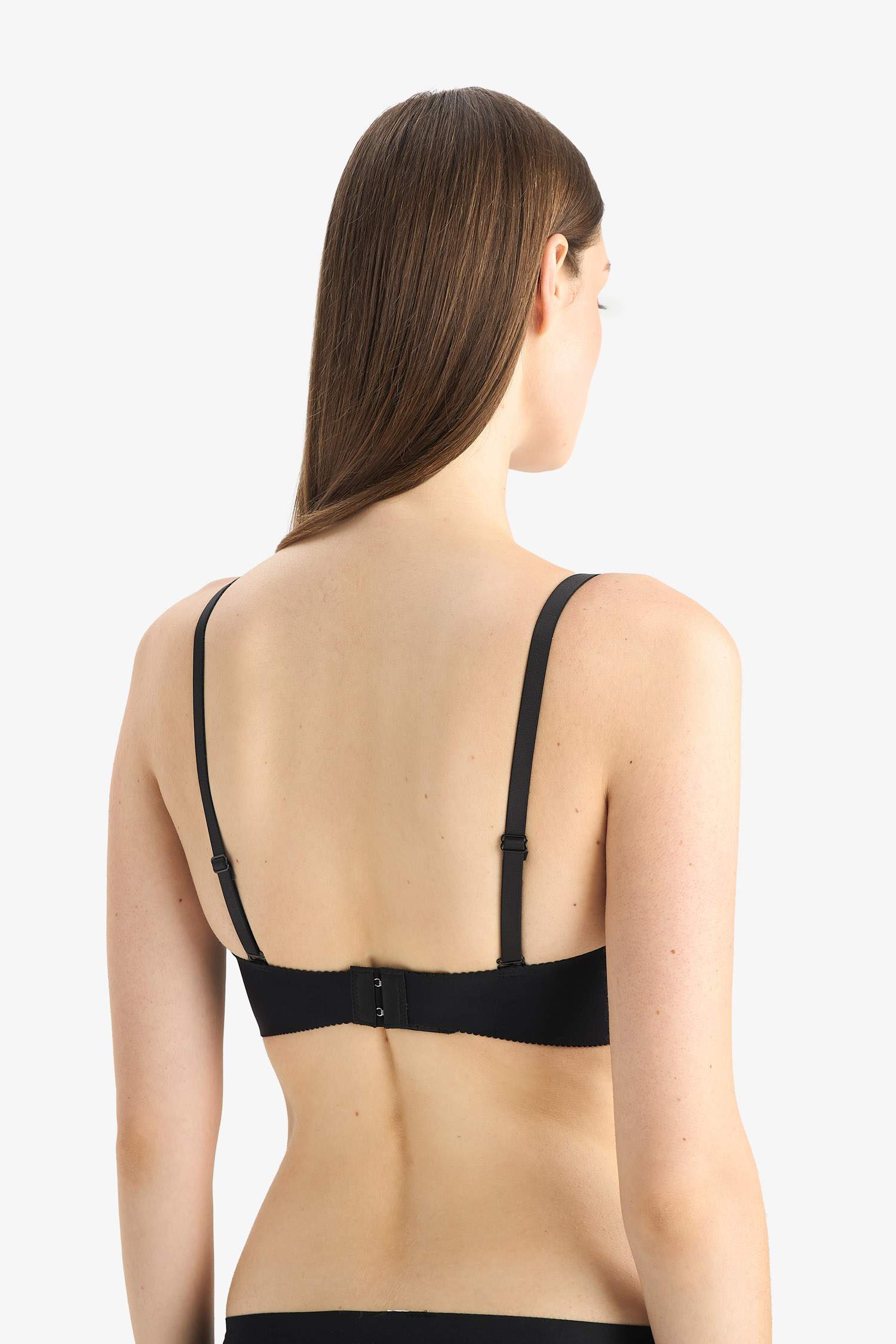 Micro Kaplı Yarım Dolgulu Balenli Tişört Bra-Fall in Love