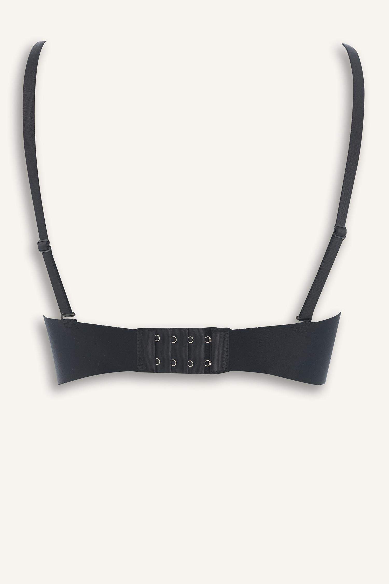 Micro Kaplı Yarım Dolgulu Balenli Tişört Bra-Fall in Love