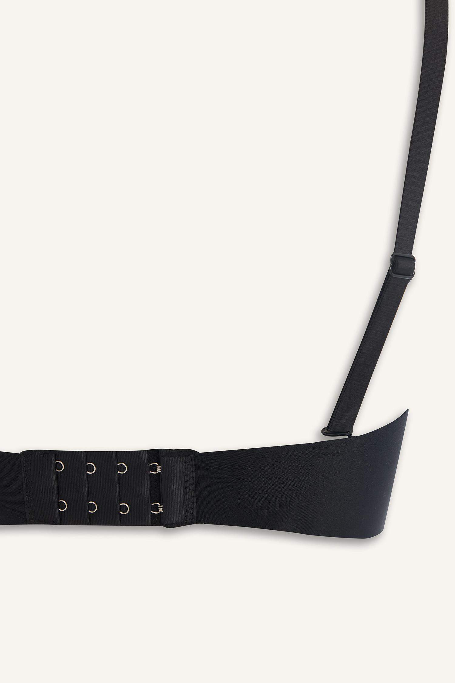 Micro Kaplı Yarım Dolgulu Balenli Tişört Bra-Fall in Love