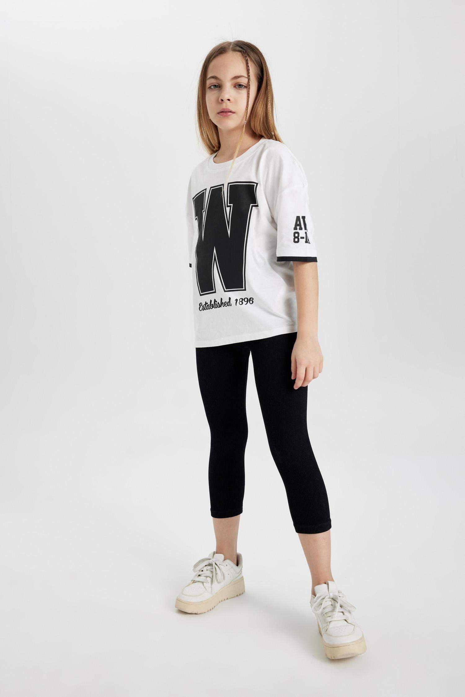 Girl Capri Length Leggings