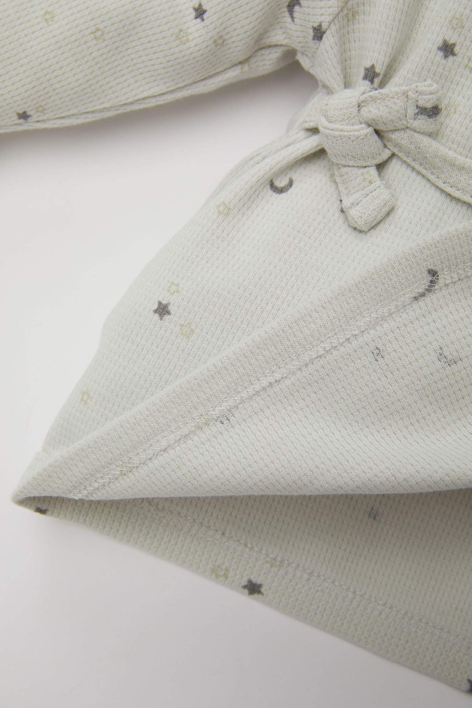 Baby Boy Star Patterned Waffle 2 Piece Set