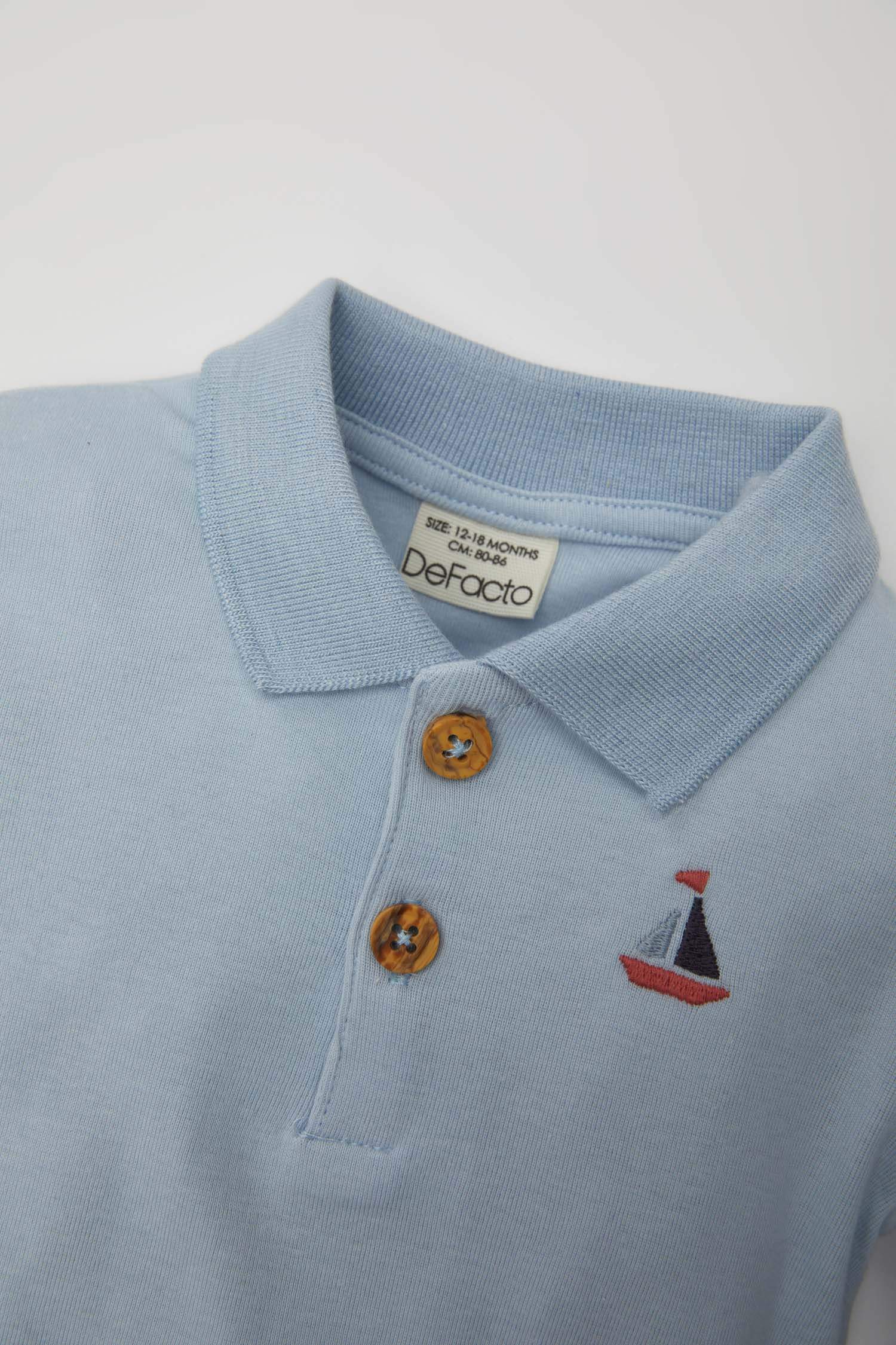 سالوبيت اولادي حديثي الولادة بياقة بولو