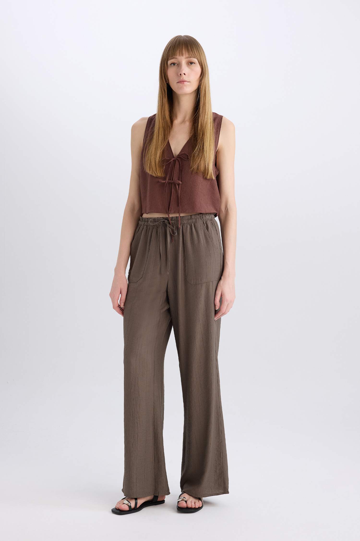 тік кең етек Шалбар