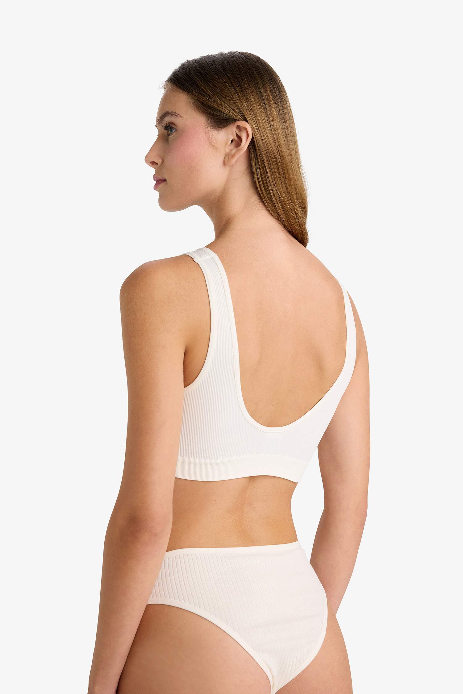 Çıkarılabilir Pedli Seamless Bra-Fall in Love