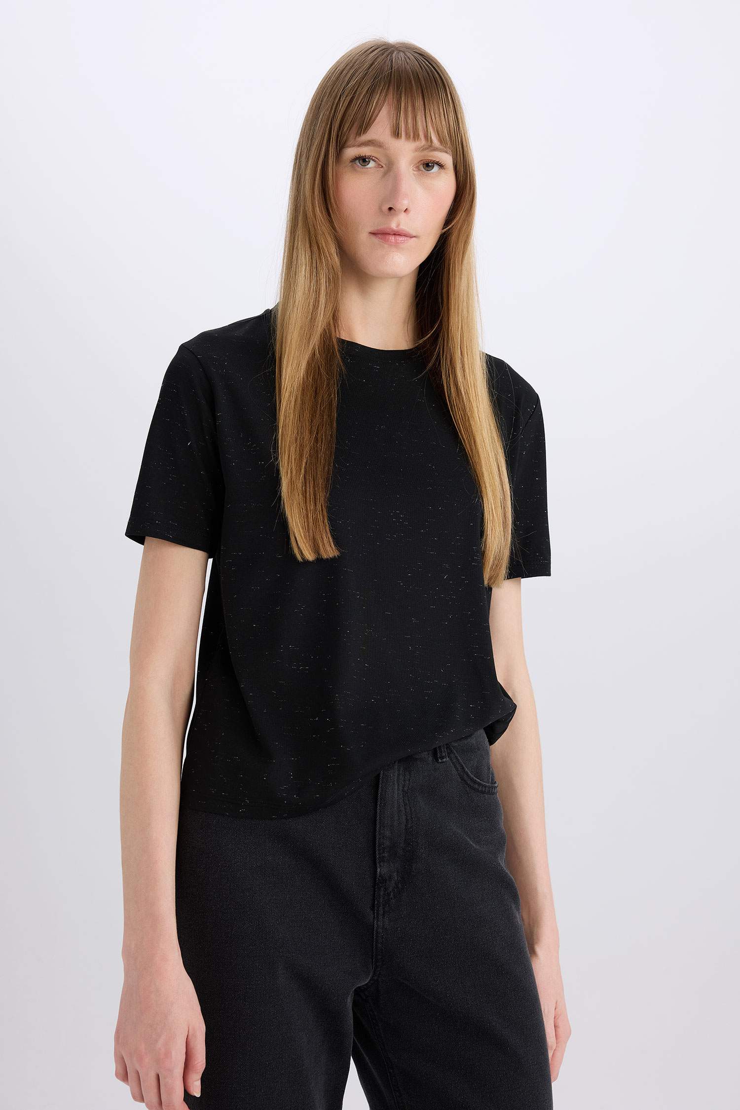 Relax Fit Crew Neck Short Sleeve T-Shirt