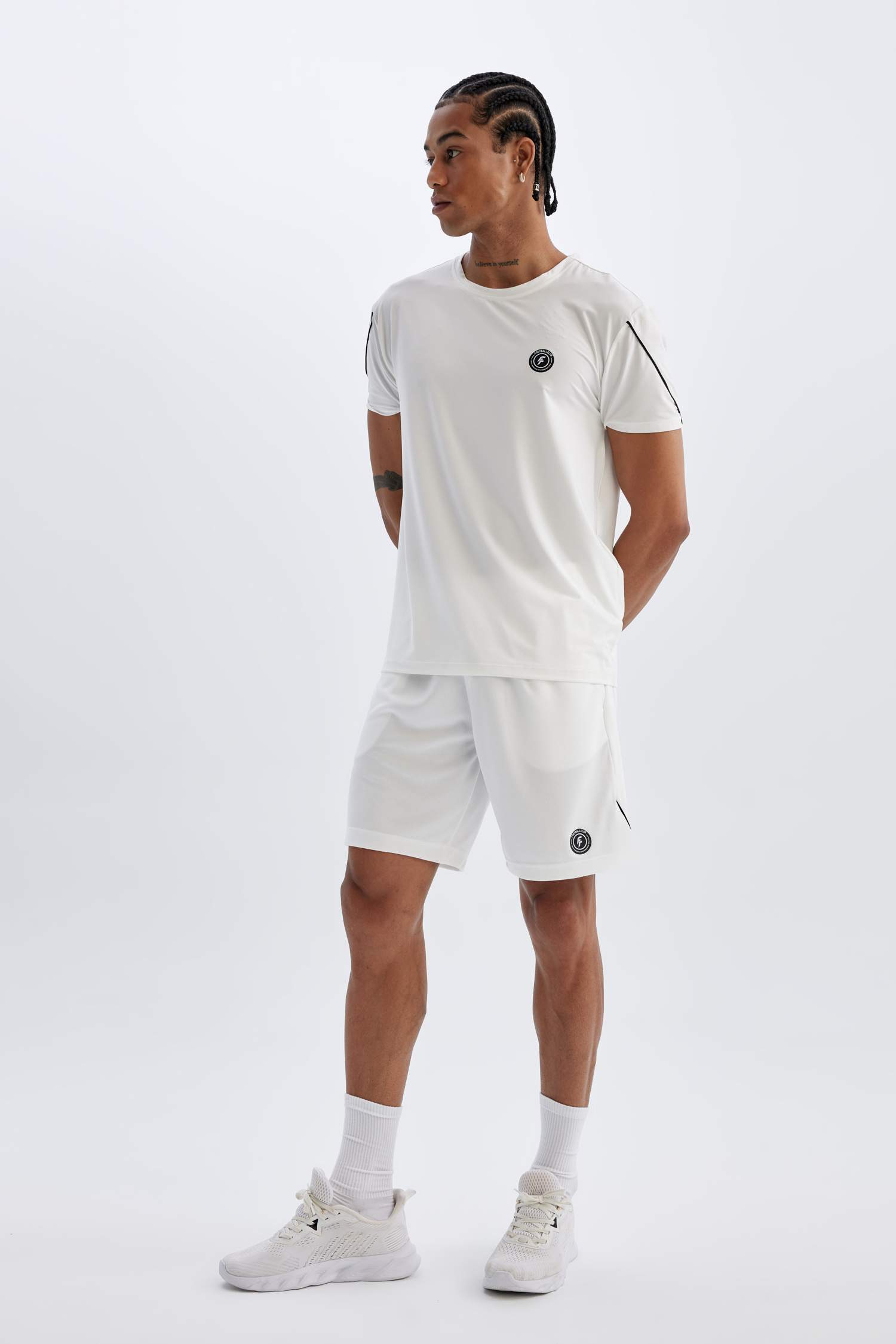 Standard Fit Short Leg Heavy Fabric Shorts