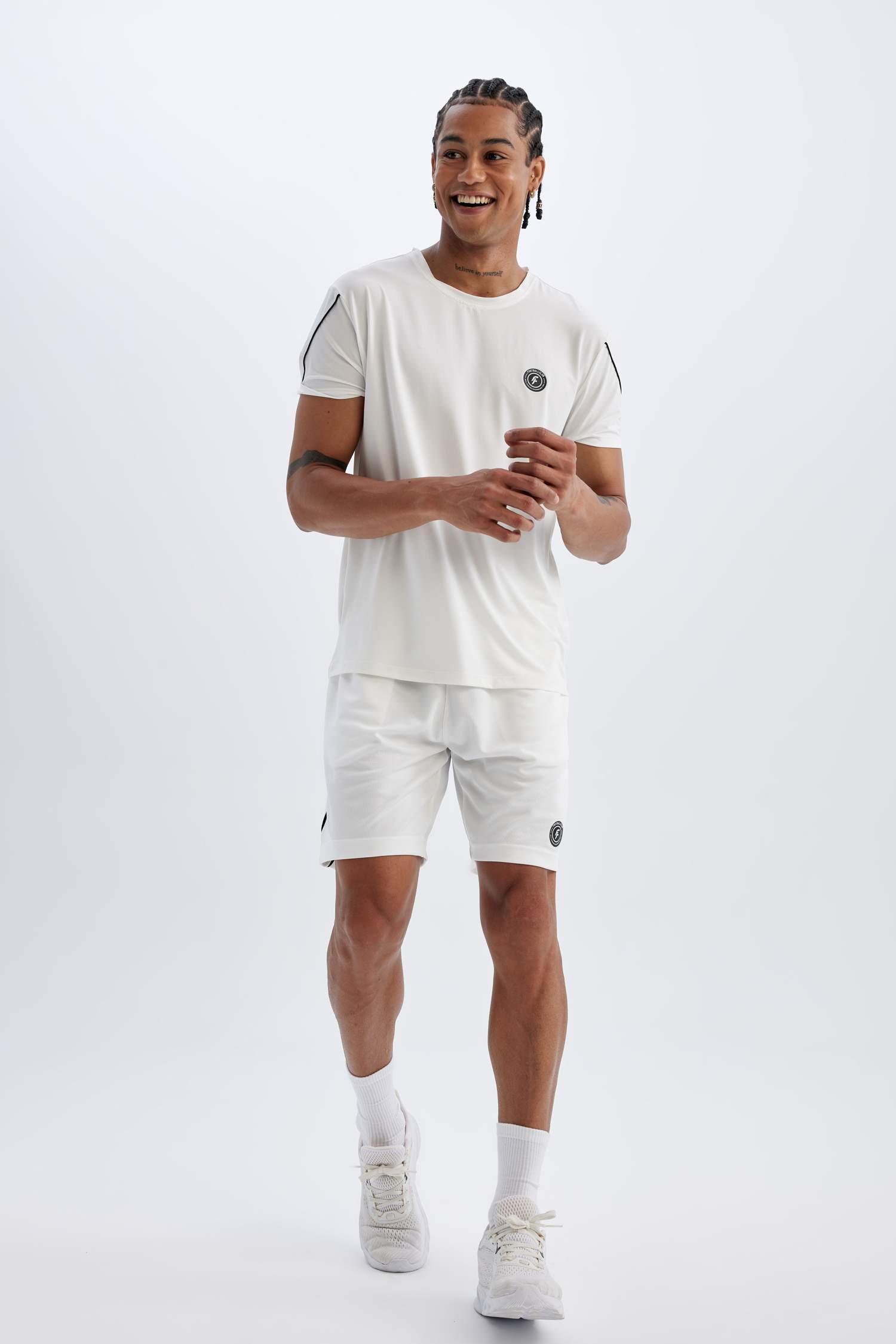 Standard Fit Short Leg Heavy Fabric Shorts