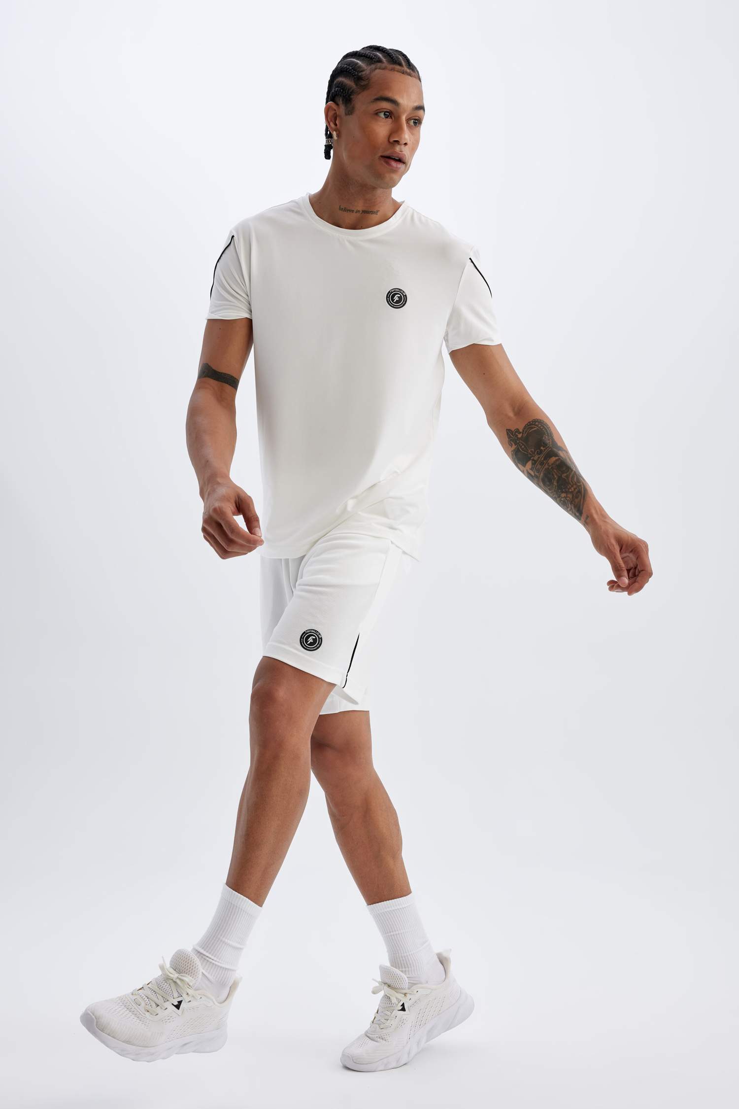 Standard Fit Short Leg Heavy Fabric Shorts