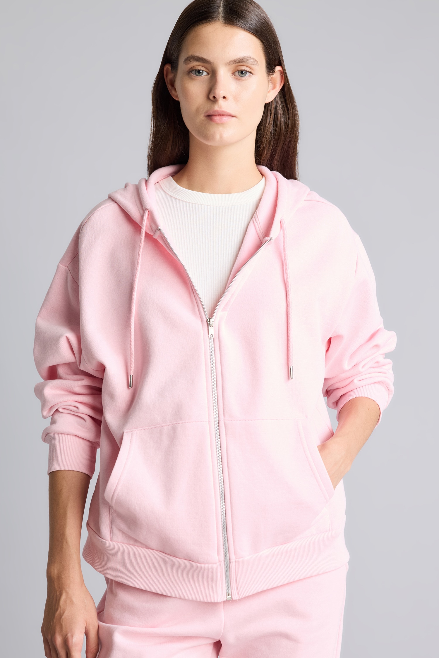 DeFacto Relax Fit Kapüşonlu Basıc Sweatshirt