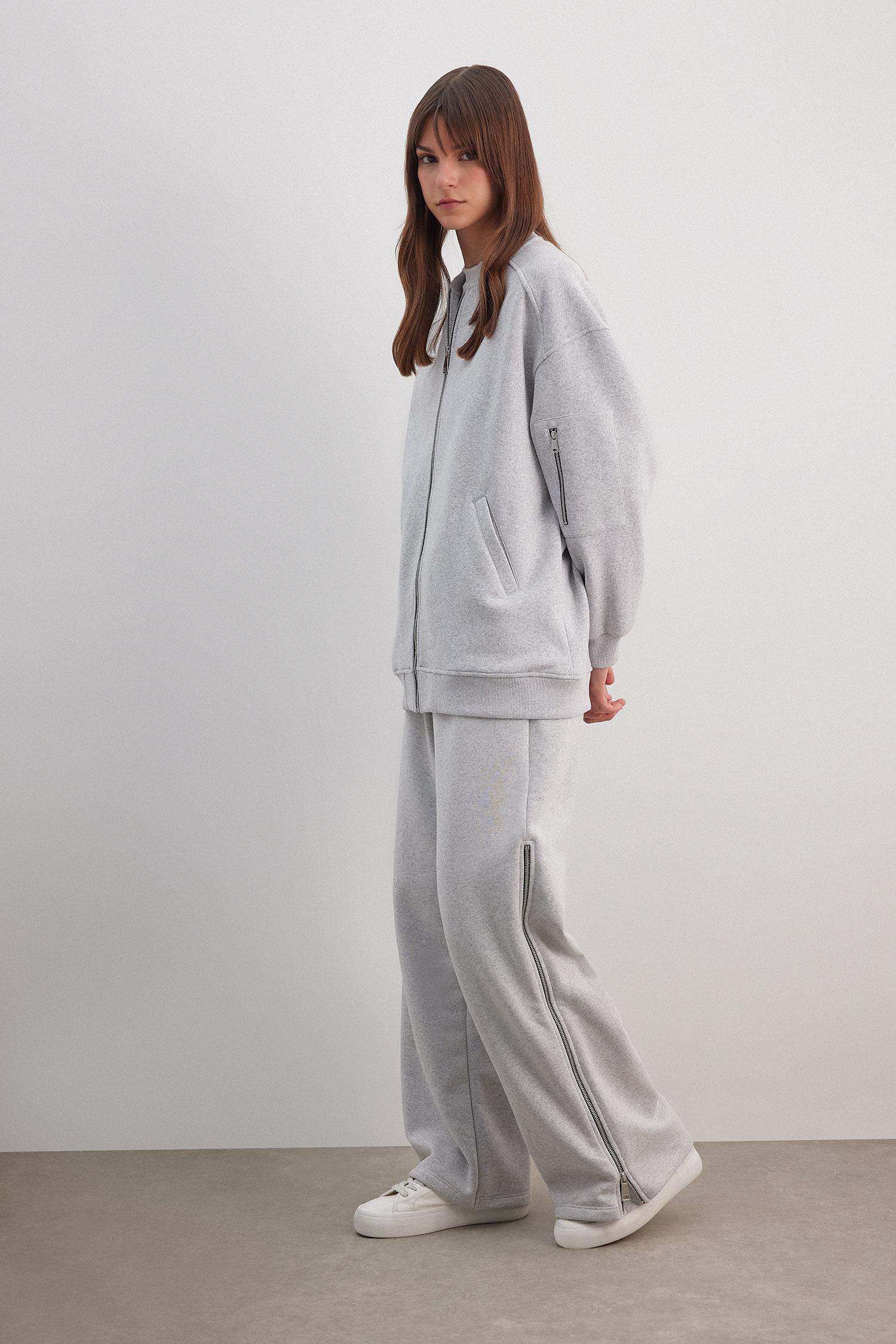 кең аяқ 3 көтерілген жіп Шалбар