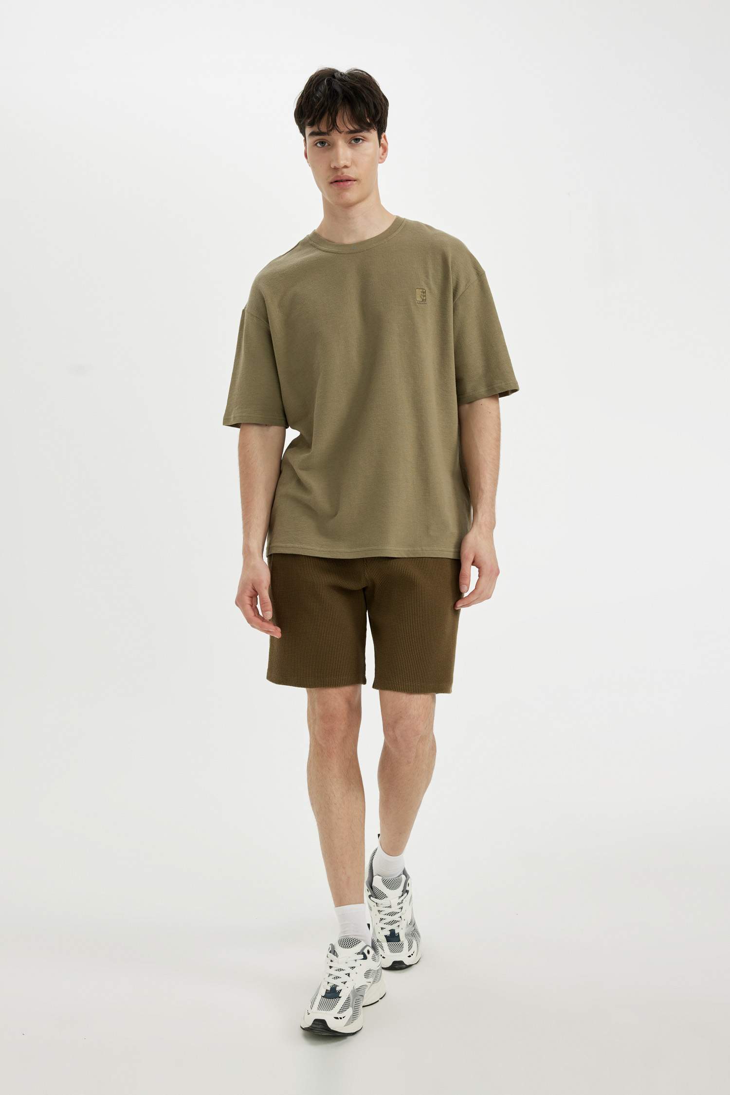 Oversize Fit Crew Neck Printed T-Shirt