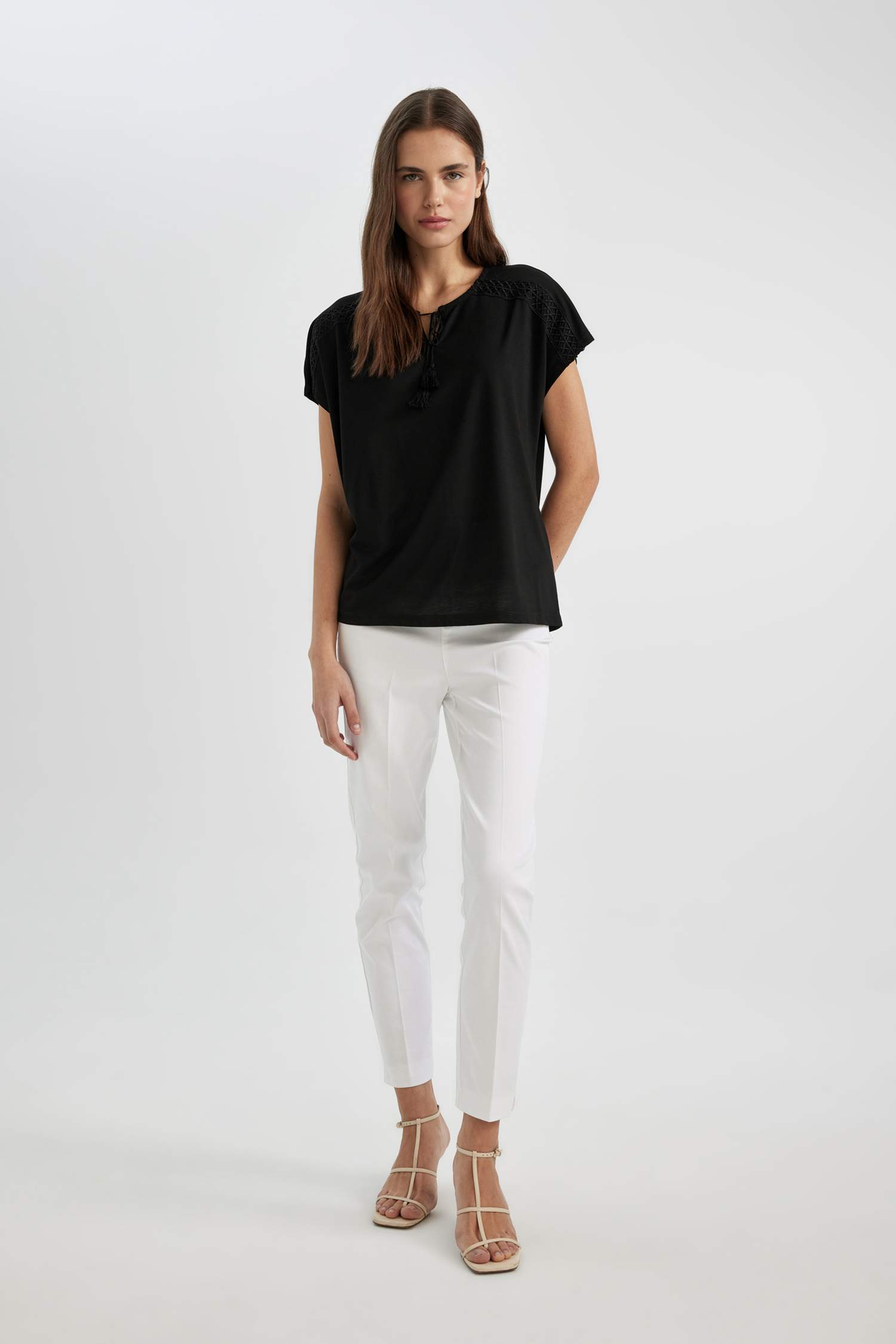 Crew Neck Short Sleeve T-Shirt