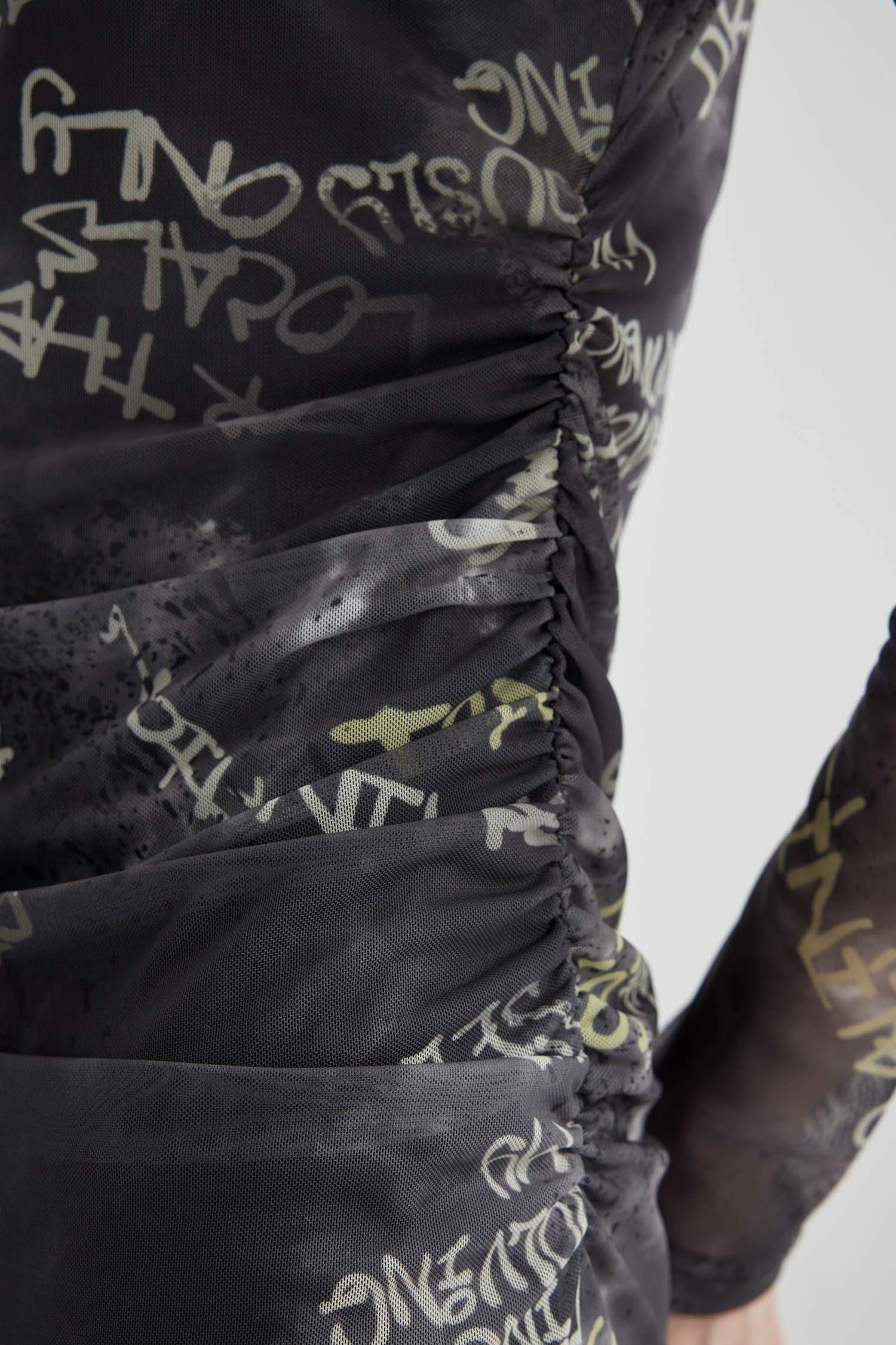 Платье длинное с принтом, Coool