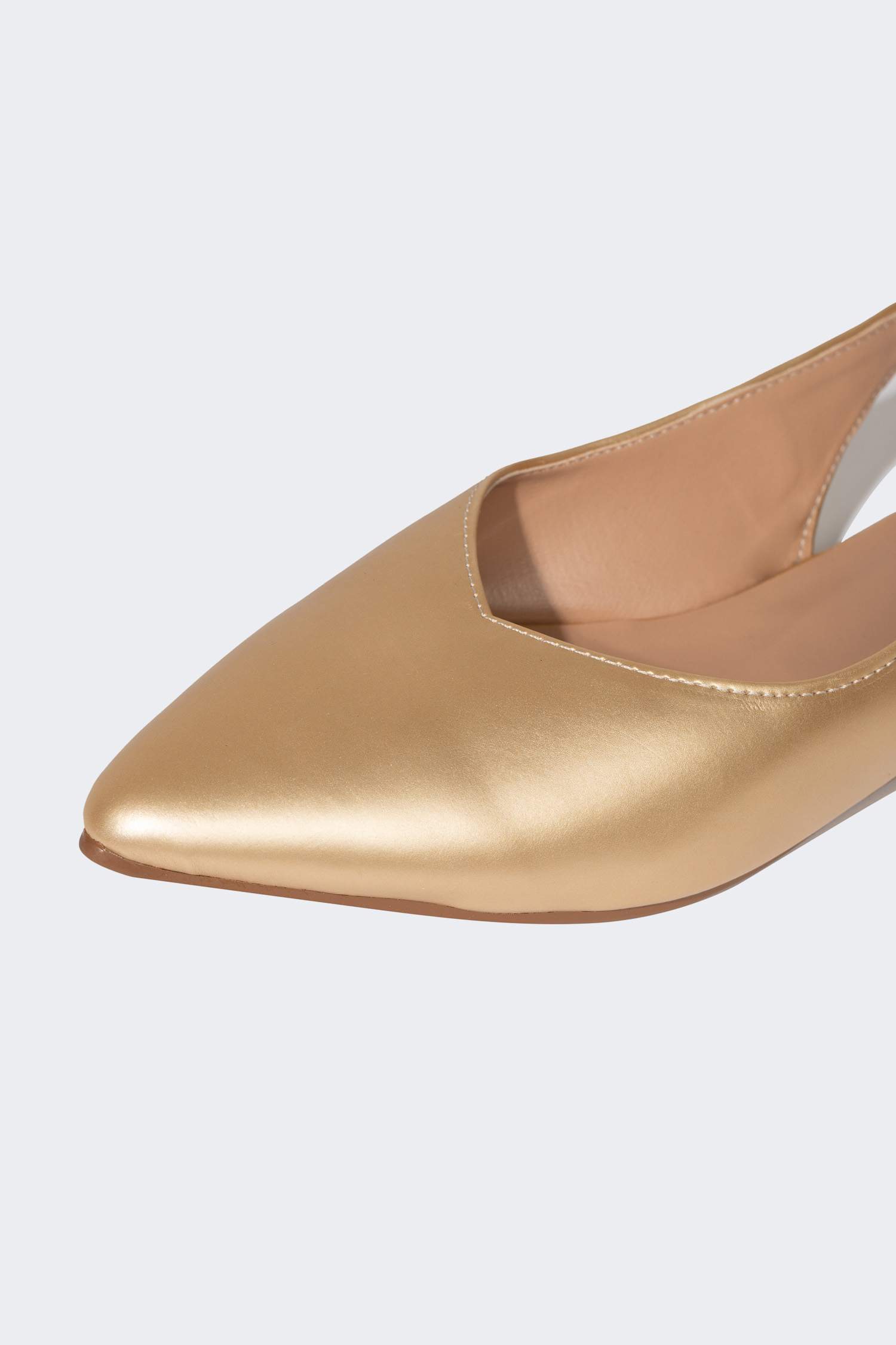 Kadın Düz Taban Suni Deri Babet