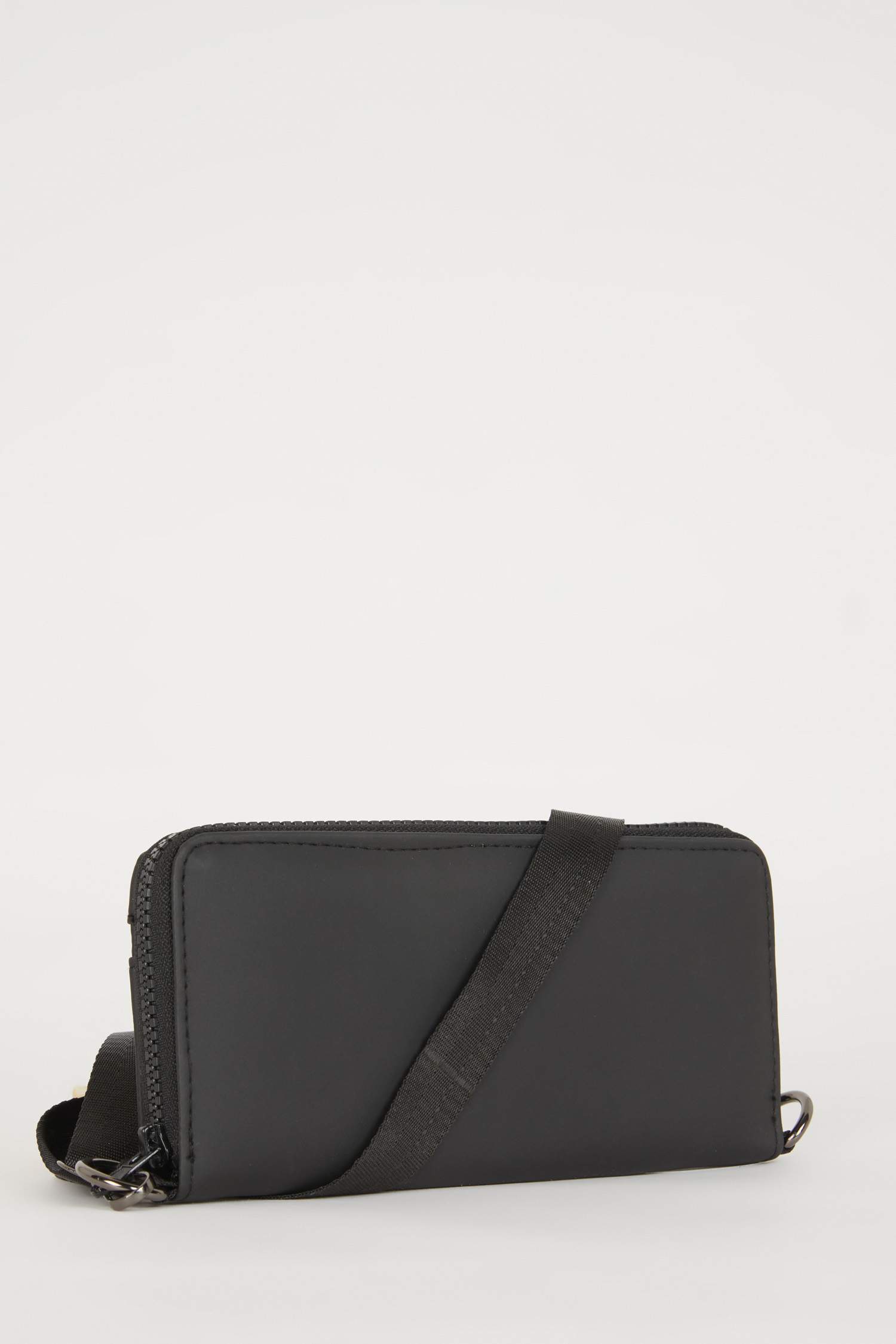Man Faux Leather Crossbody Bag