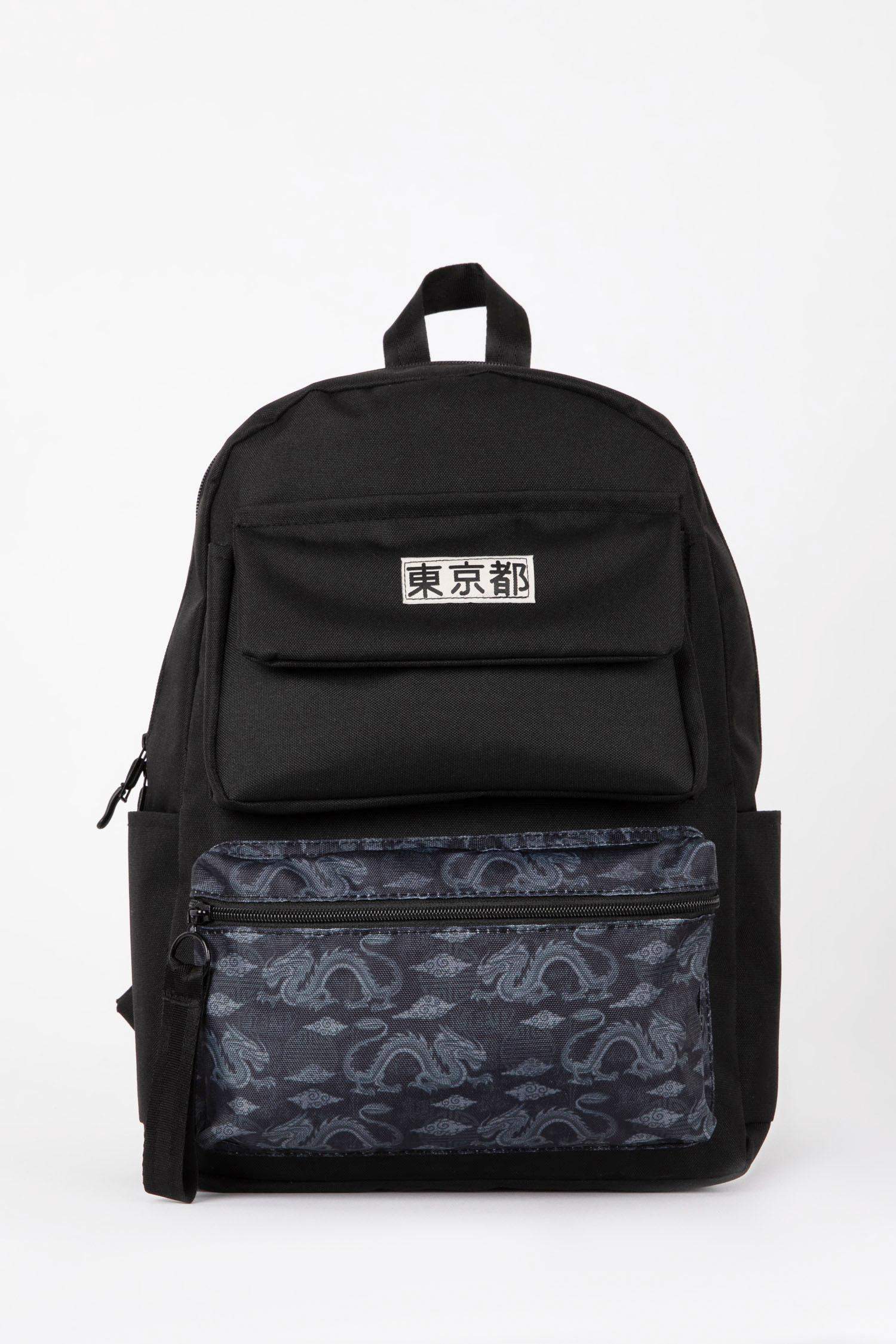 Erkek Su Geçirmez Kumaş Sırt Çantası