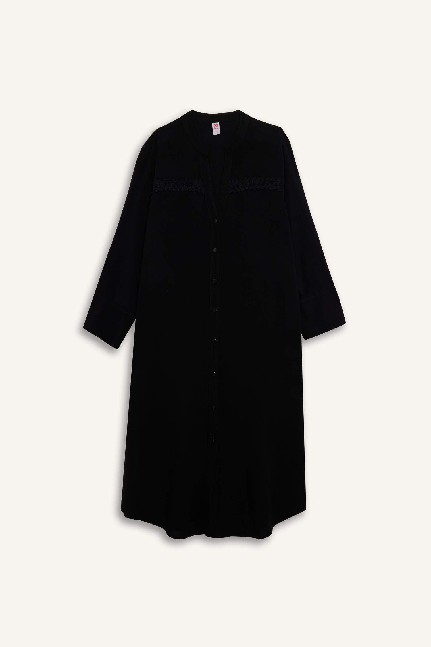 Regular Fit Baskılı Plaj Elbisesi-Fall in Love