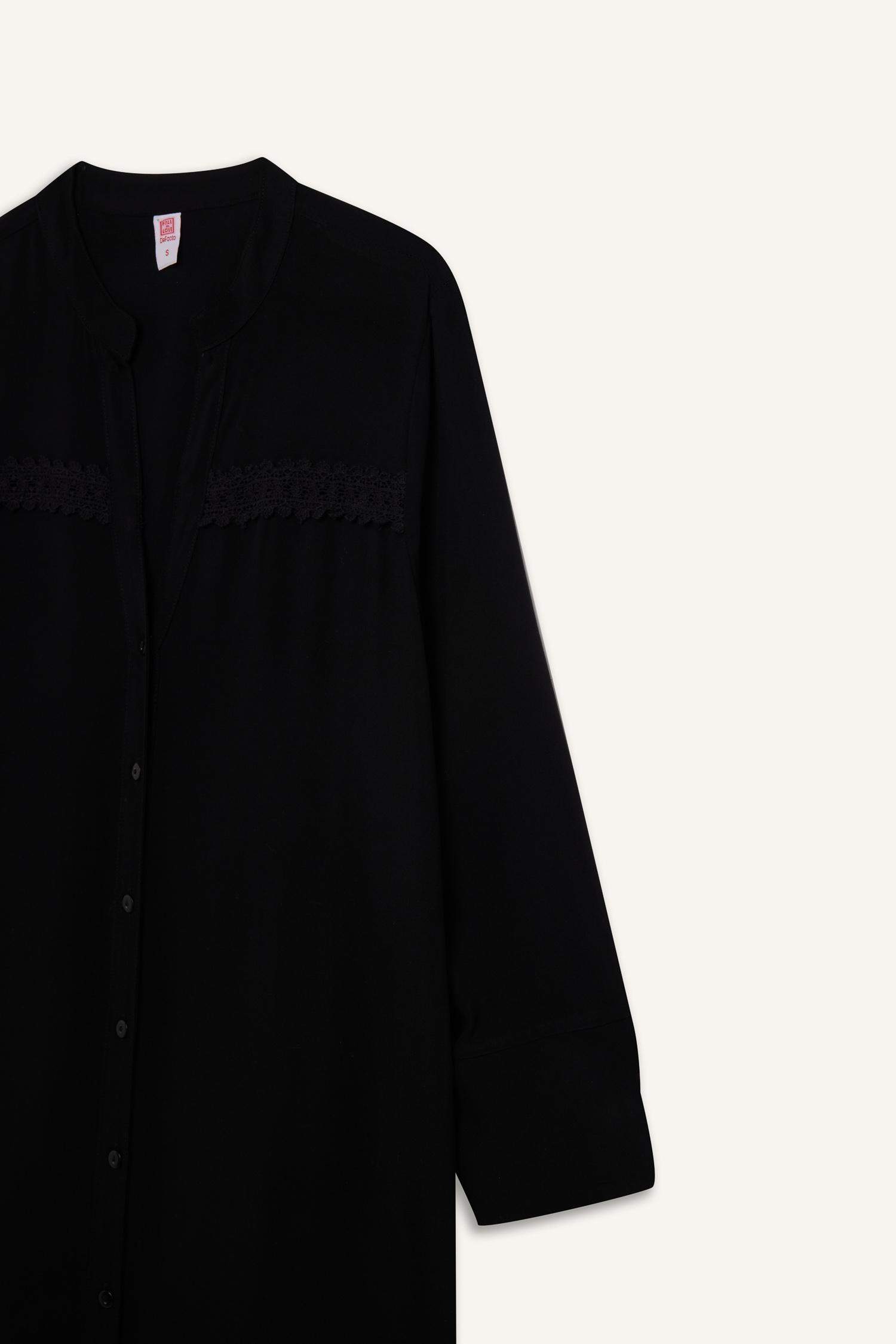 Regular Fit Baskılı Plaj Elbisesi-Fall in Love