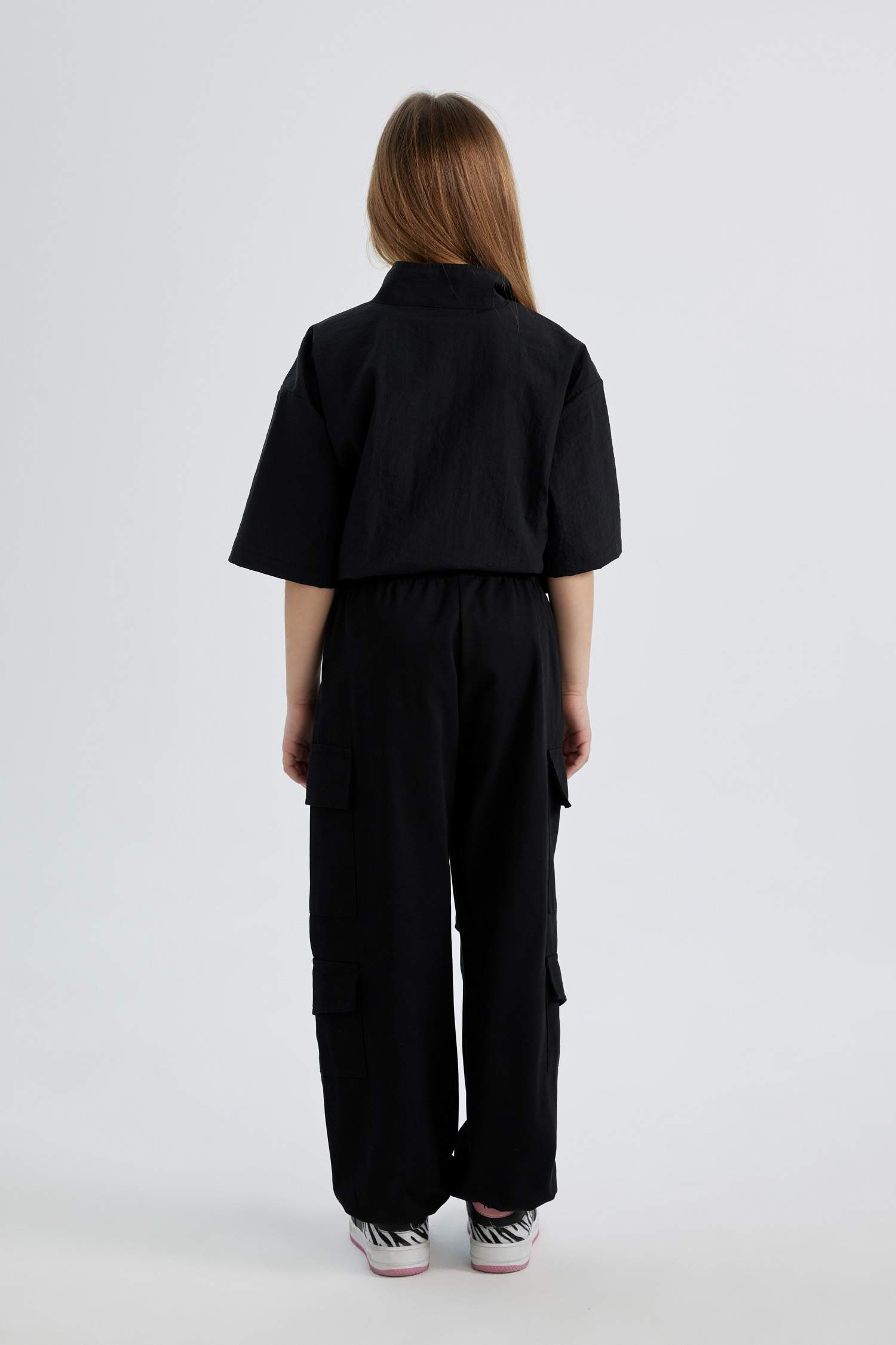 بنطلون كارجو قطن بناتي