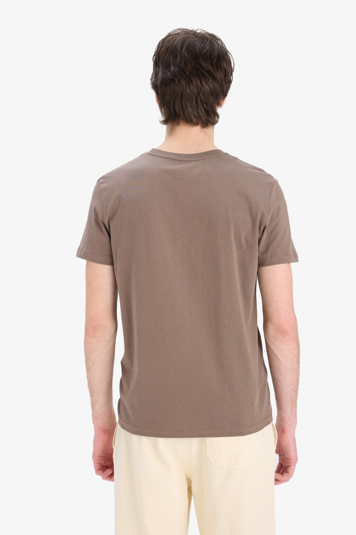 Slim Fit Crew Neck Printed Short Sleeve T-Shirt