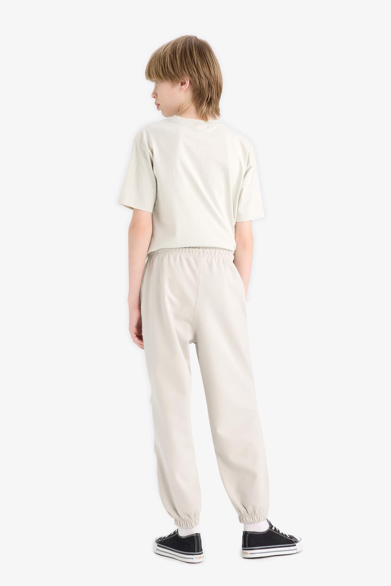 Erkek Çocuk Beli Paçası Lastikli Jogger Eşofman Altı