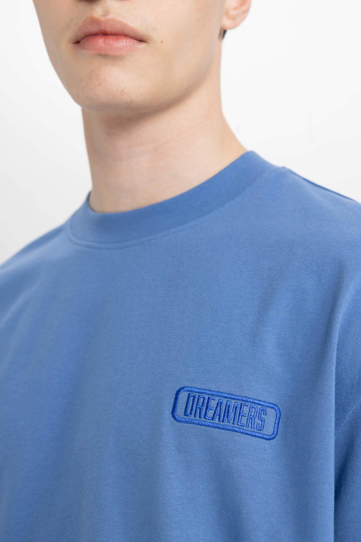 تيشيرت نص ردن قصة مريحة بياخة مستديرة