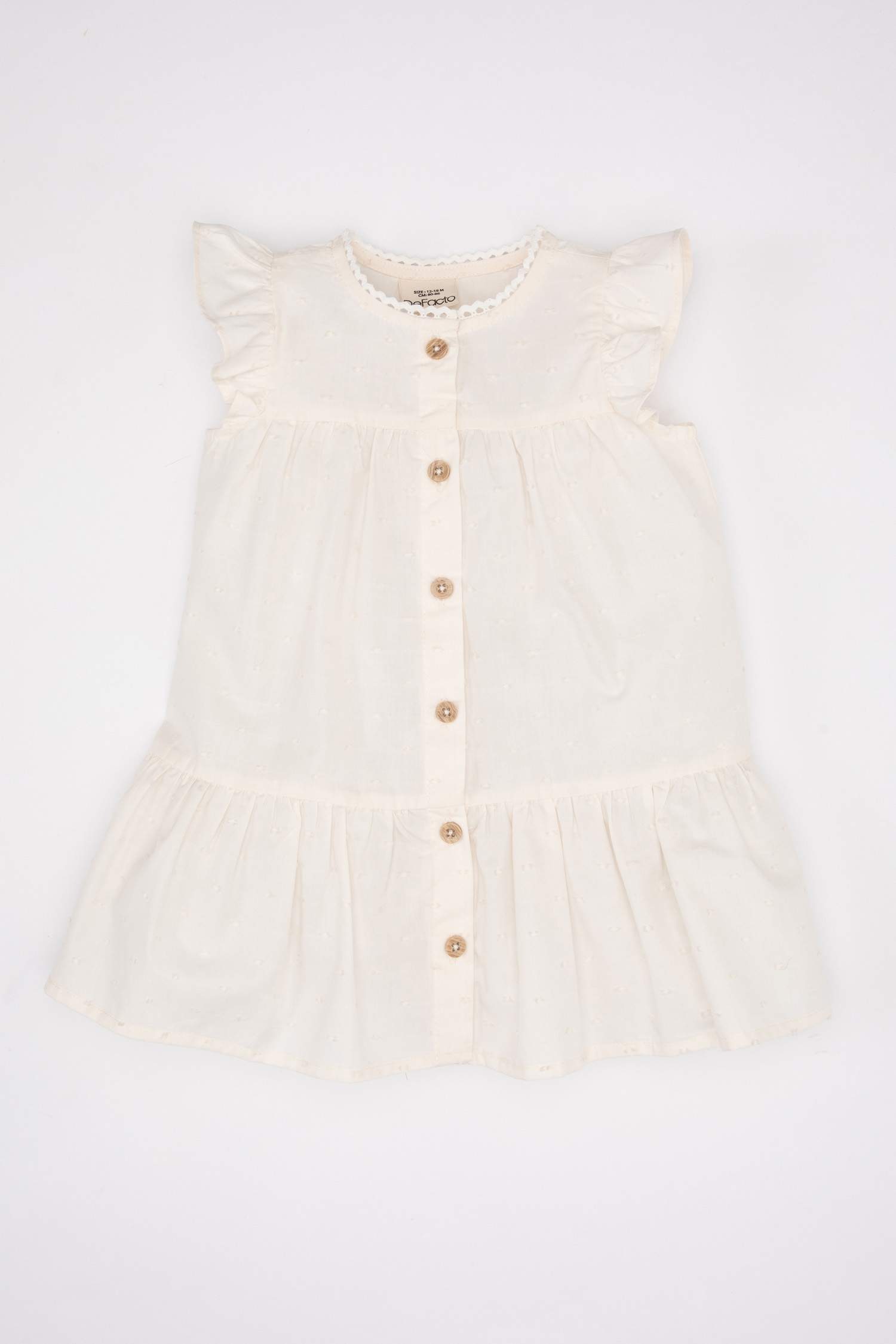 Robe à Manches Courtes pour Bébé Fille