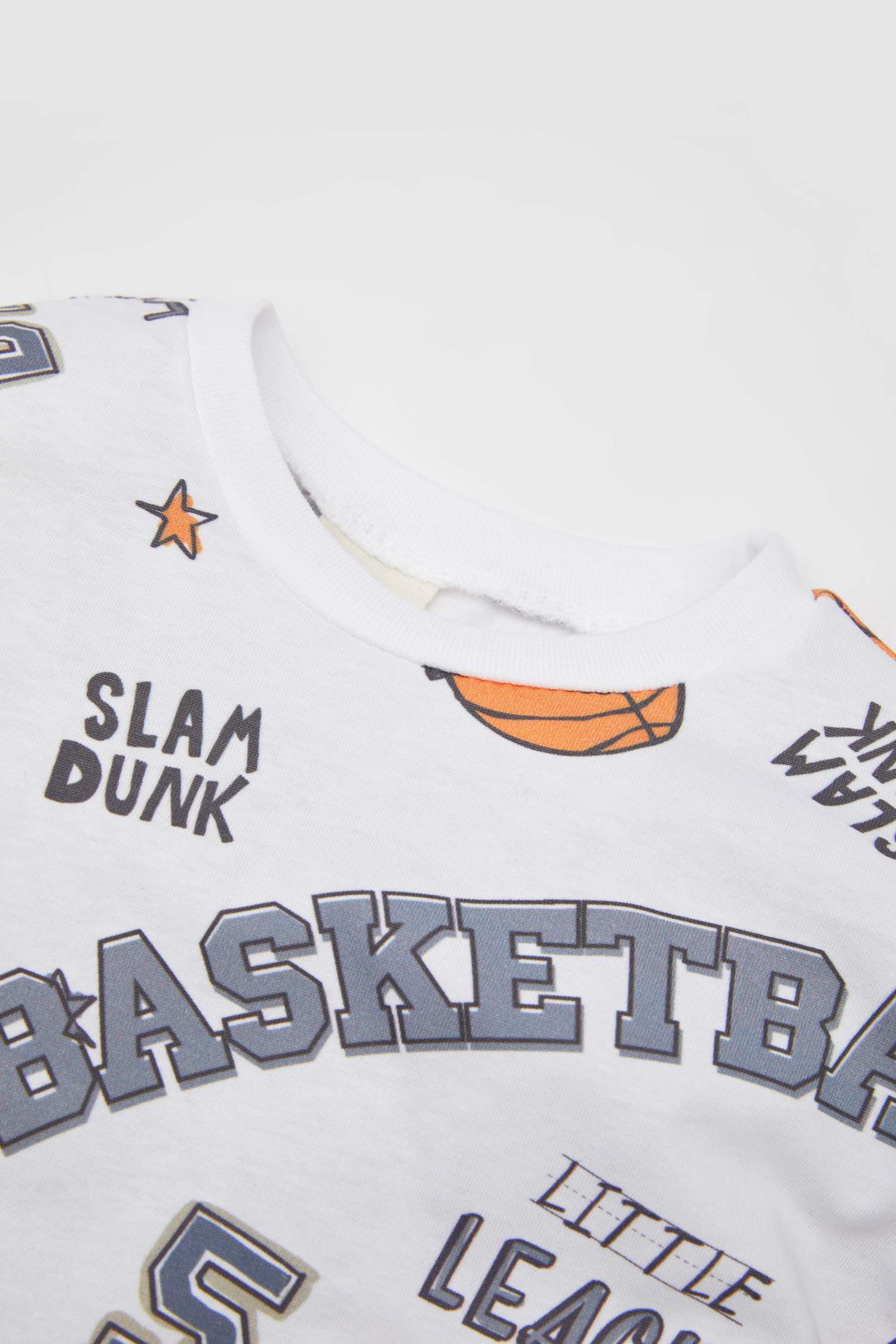 Ensemble De T-Shirt à Manches Courtes Imprimé et Jogging pour Bébé Garçon