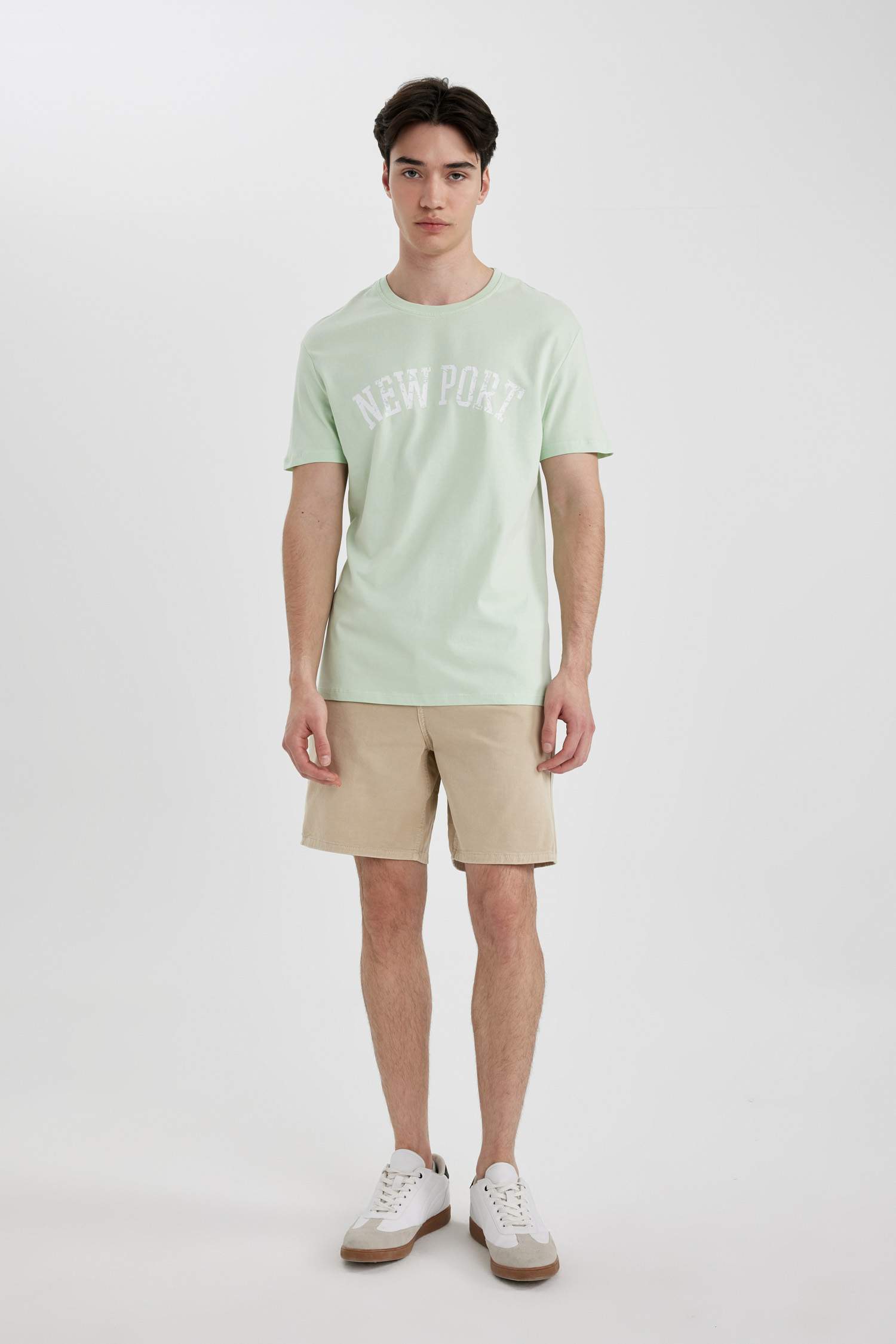 Regular Fit Crew Neck Short Sleeve T-Shirt