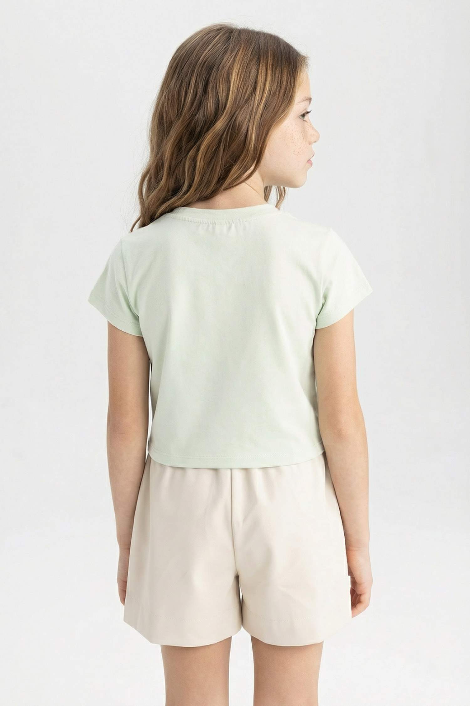 تيشيرت بناتي نص ردن