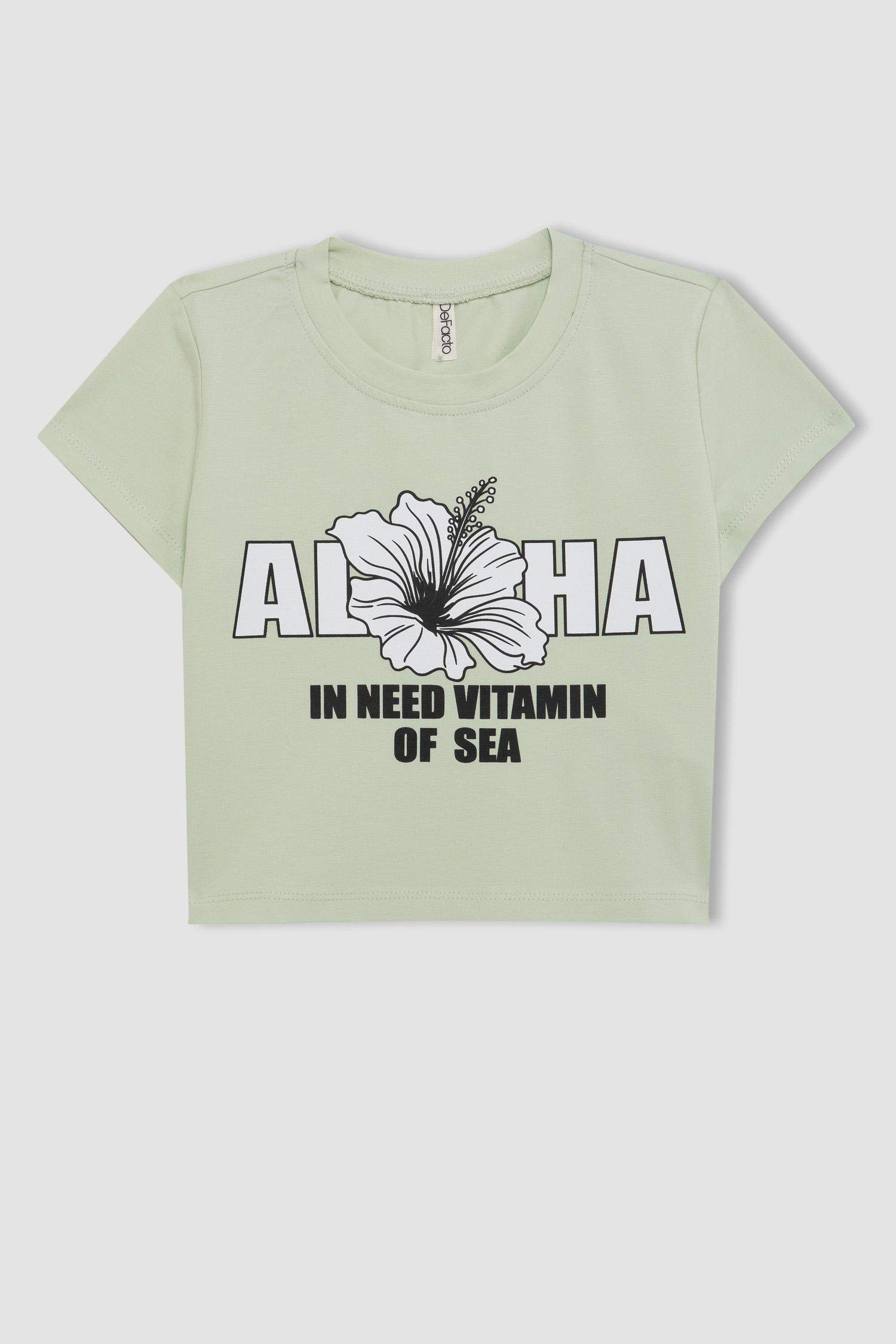 تيشيرت بناتي نص ردن