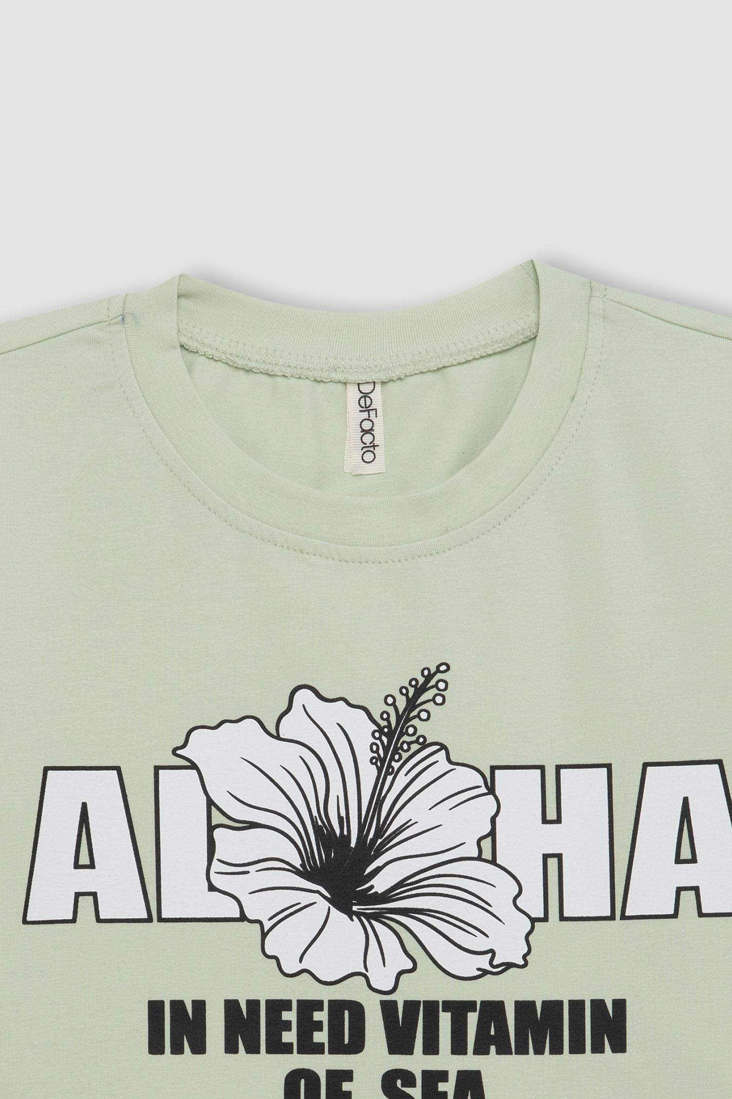 تيشيرت بناتي نص ردن