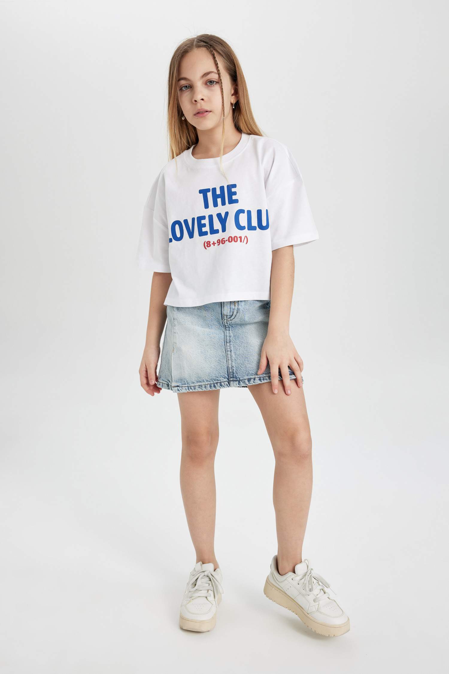 تيشيرت كروب توب بناتي نص ردن