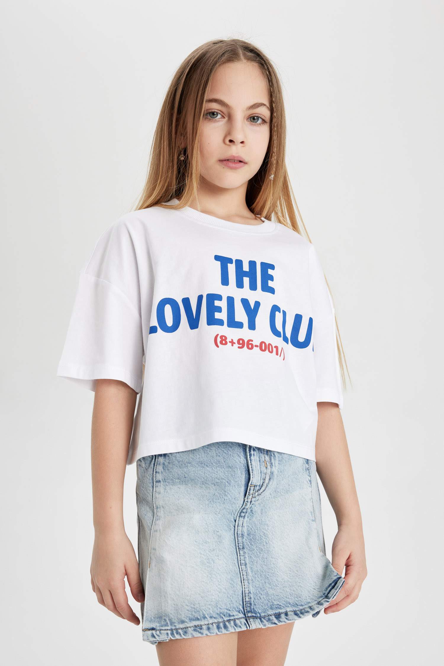 تيشيرت كروب توب بناتي نص ردن