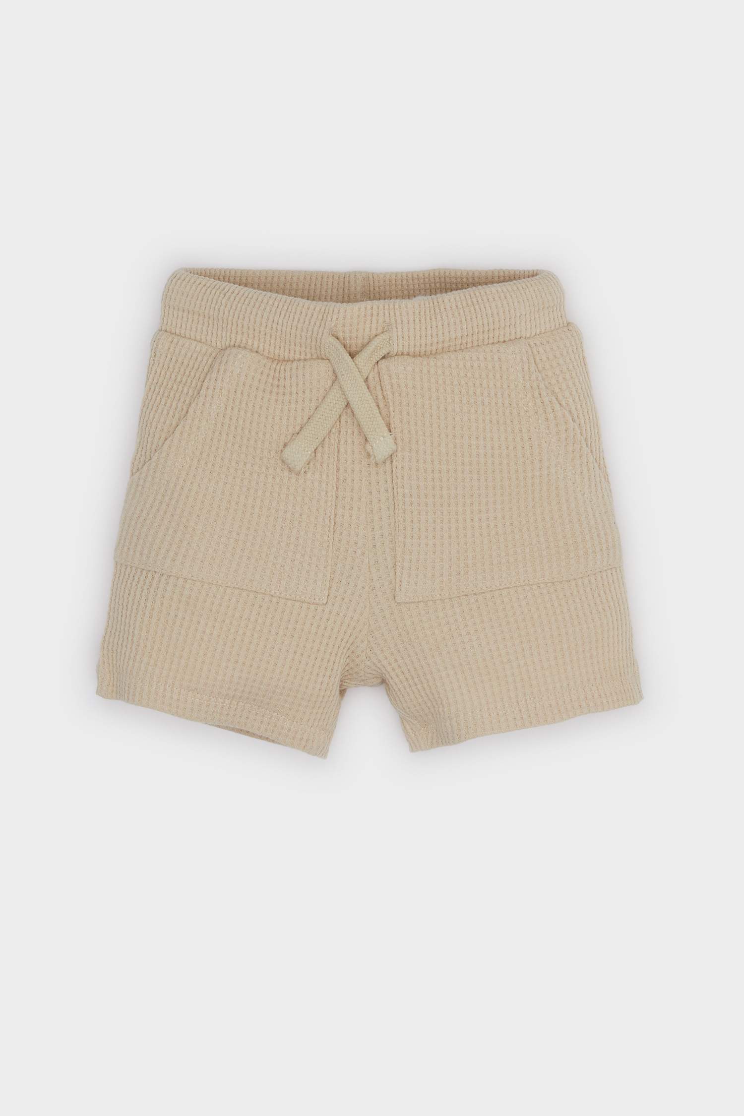 Boy Baby Waist Elastic Waffle Shorts