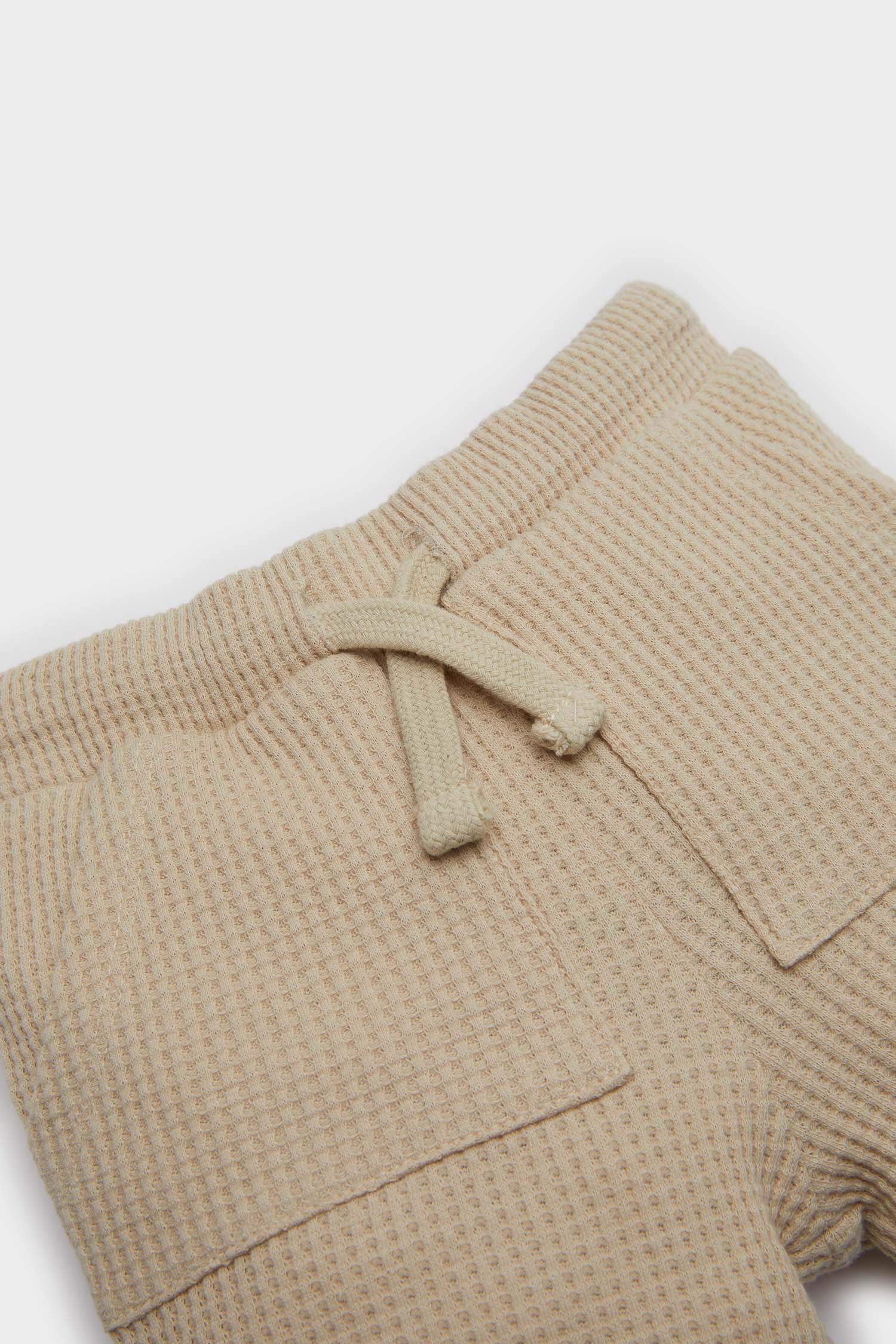 Boy Baby Waist Elastic Waffle Shorts
