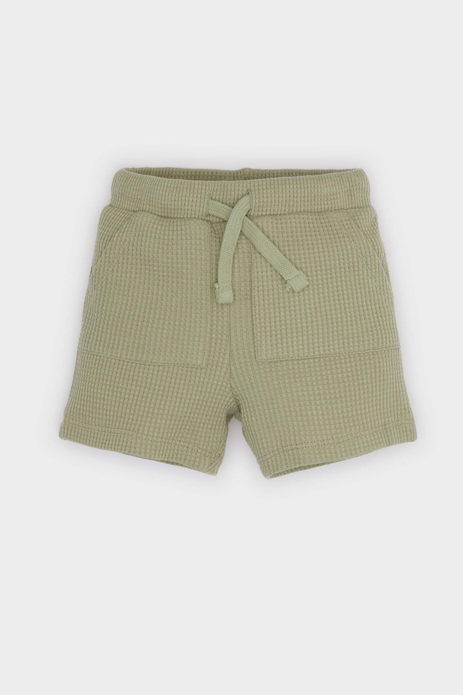 Boy Baby Waist Elastic Waffle Shorts