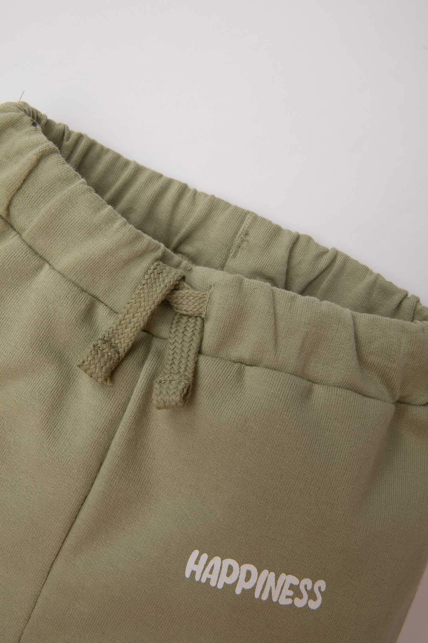 Baby Boy Slogan Printed Sweatpants